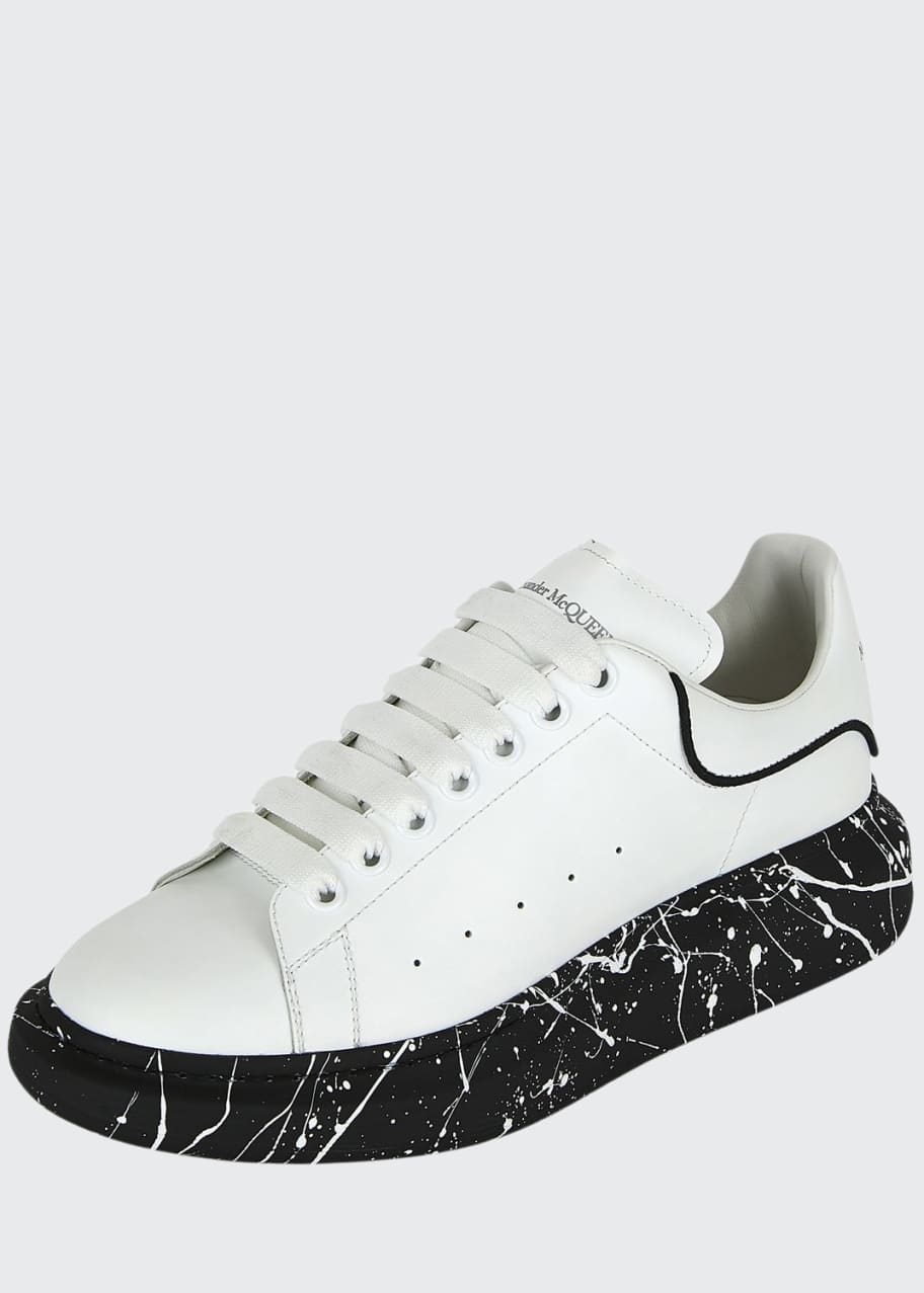alexander mcqueen mens white trainers
