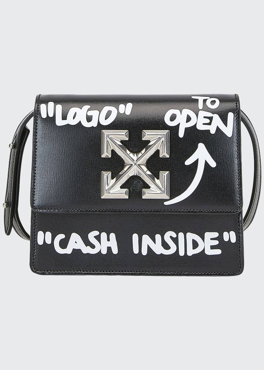 Off White Purse Cash Inside