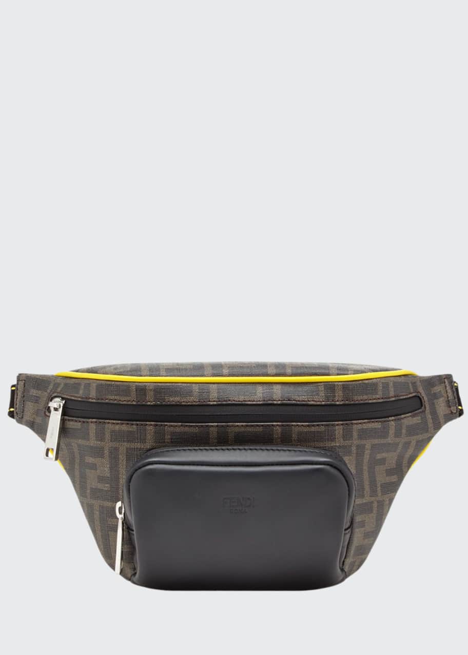 Fendi Men's FF Logo Belt Bag/Fanny Pack Bergdorf Goodman