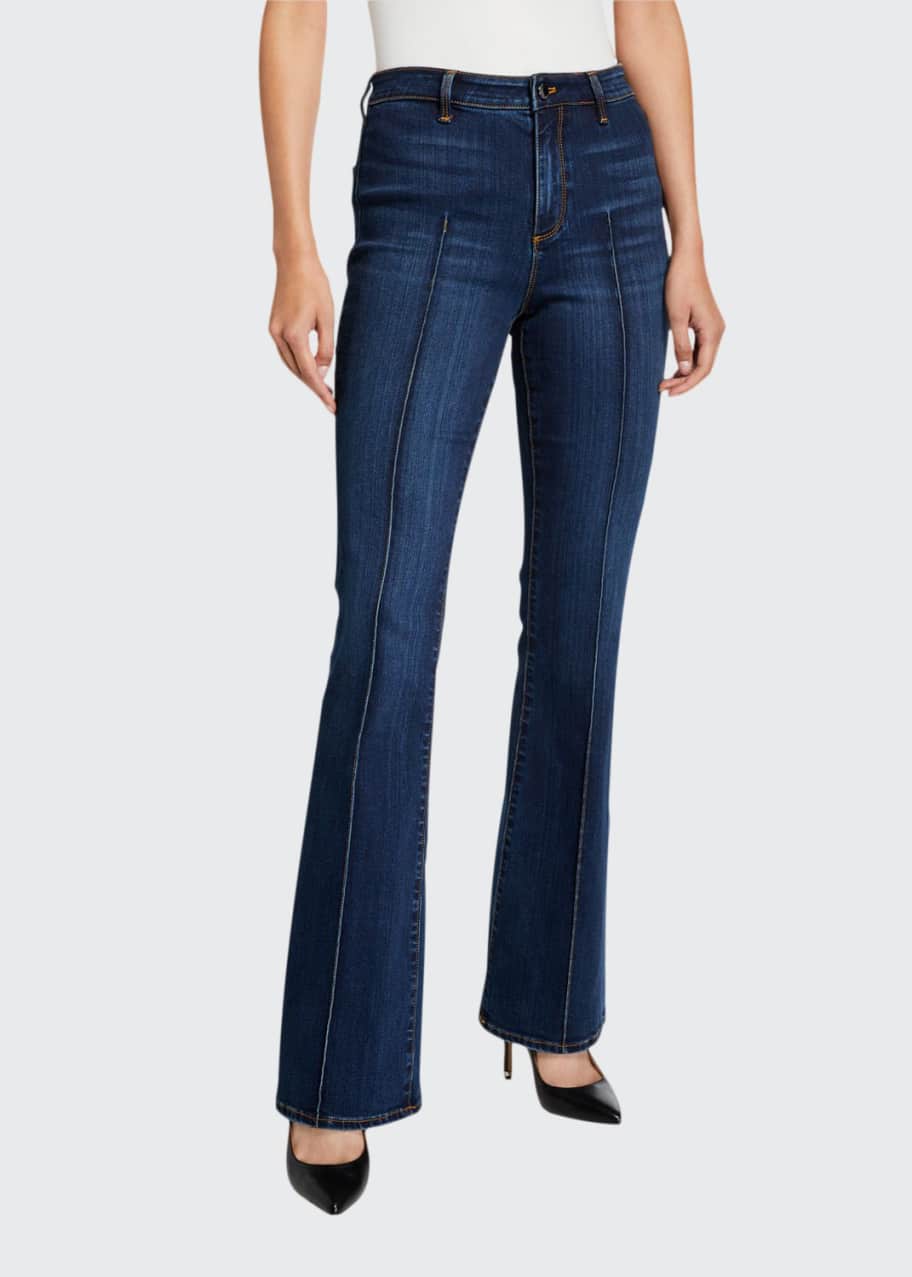 Elie Tahari Suzana High Rise Flare Jeans Bergdorf Goodman