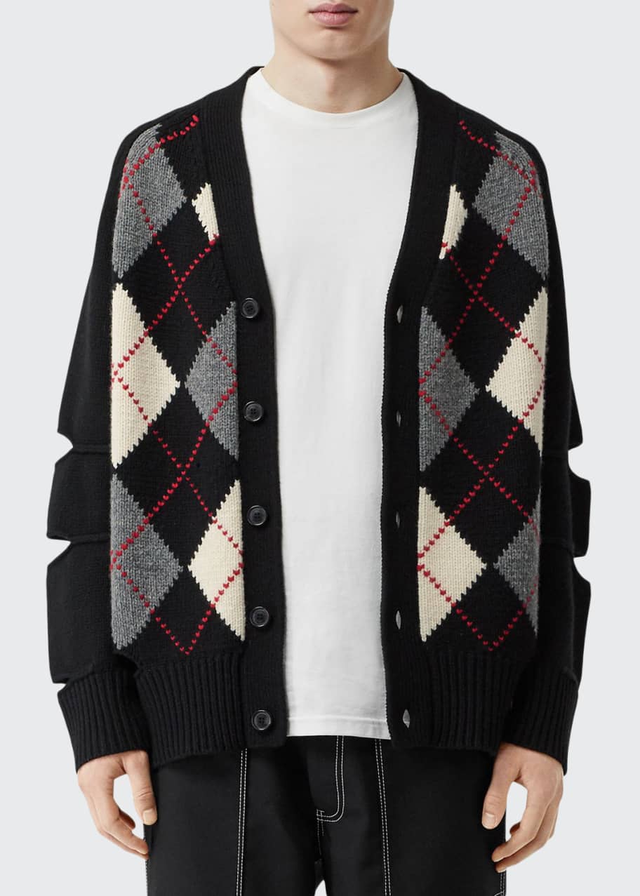 Men s Downton Argyle Cardigan