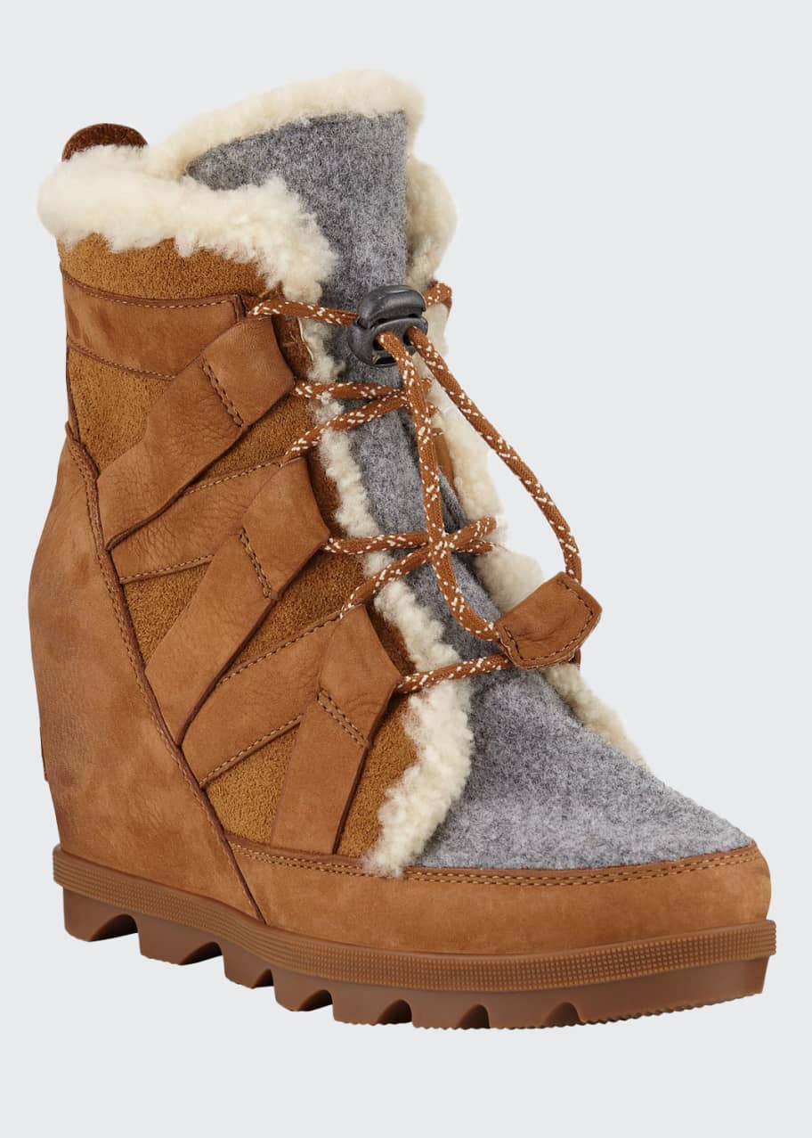 sorel joan of arc arctic wedge