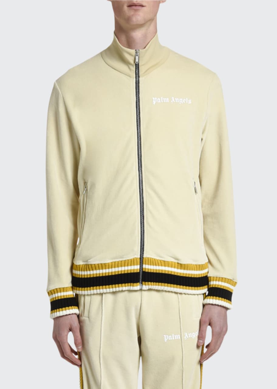 Palm angels chenille track jacket discount