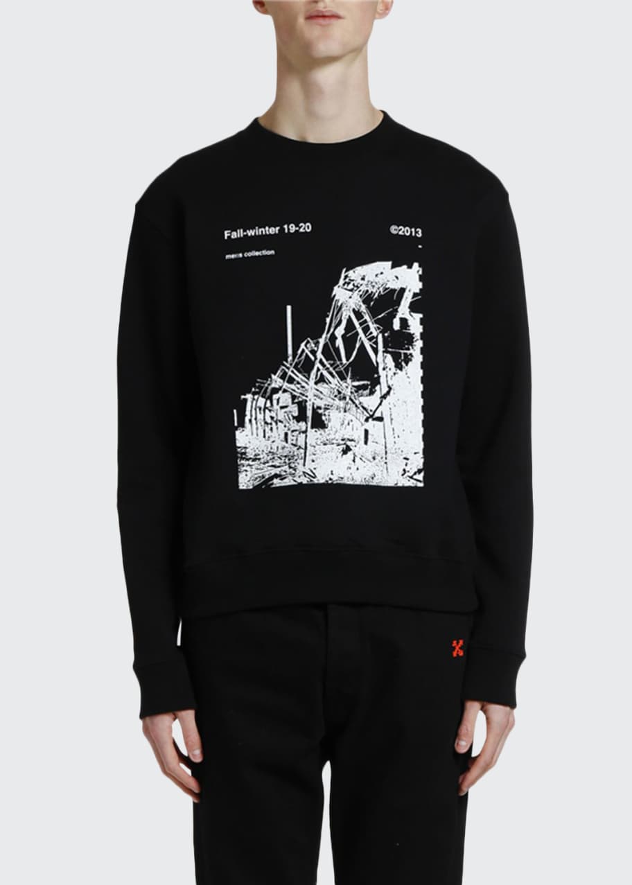 Off white ruined factory hoodie sales