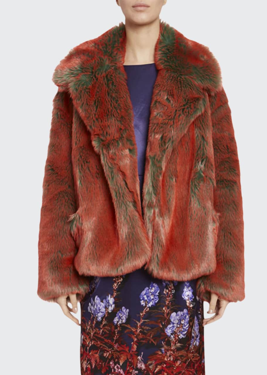 Dries van cheap noten fur coat