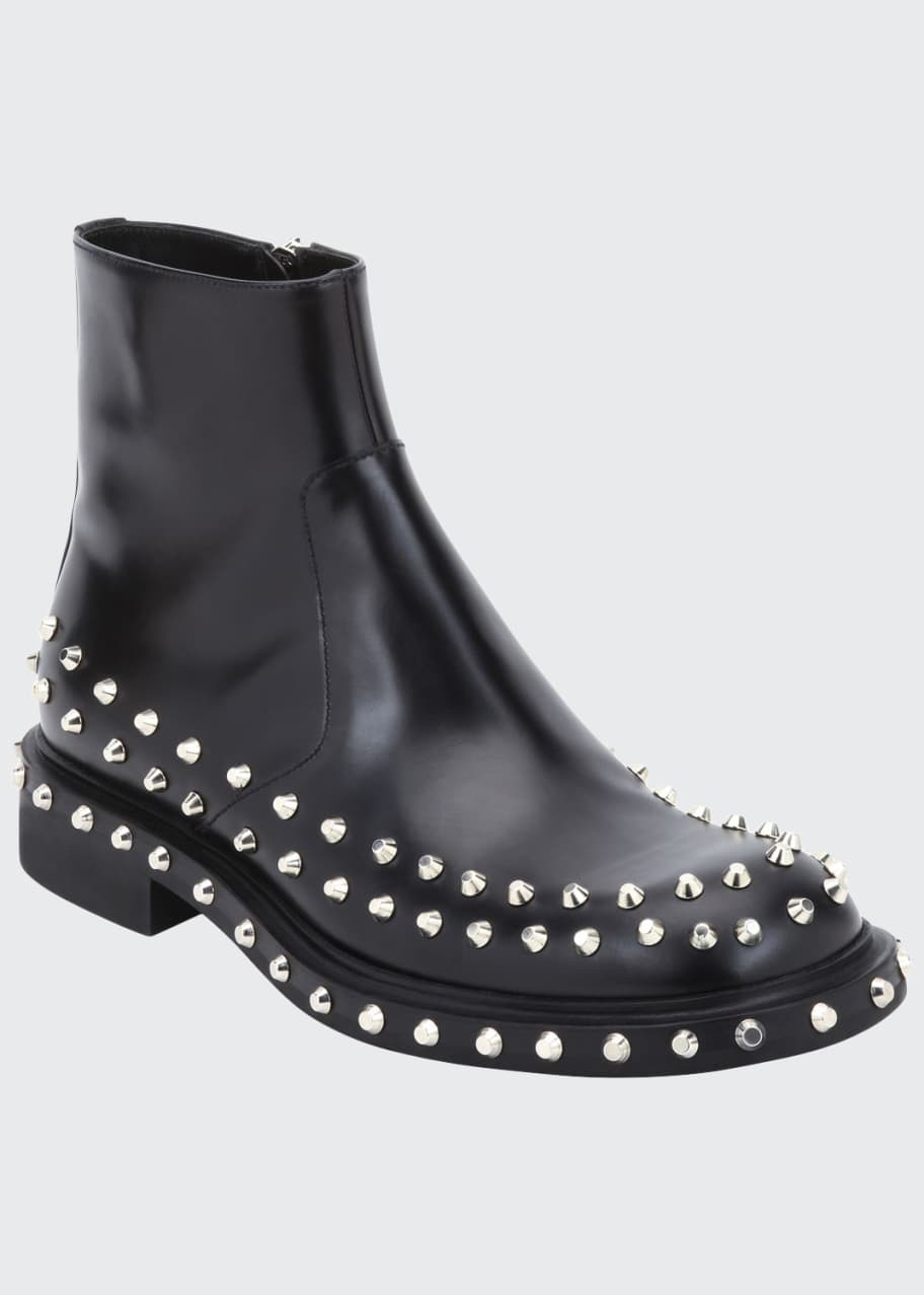 Prada sales studded boots
