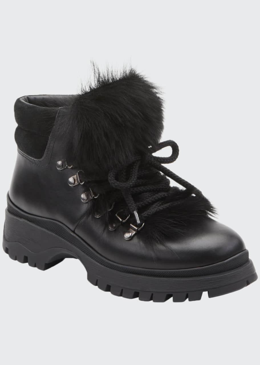 lug sole hiker ankle boot