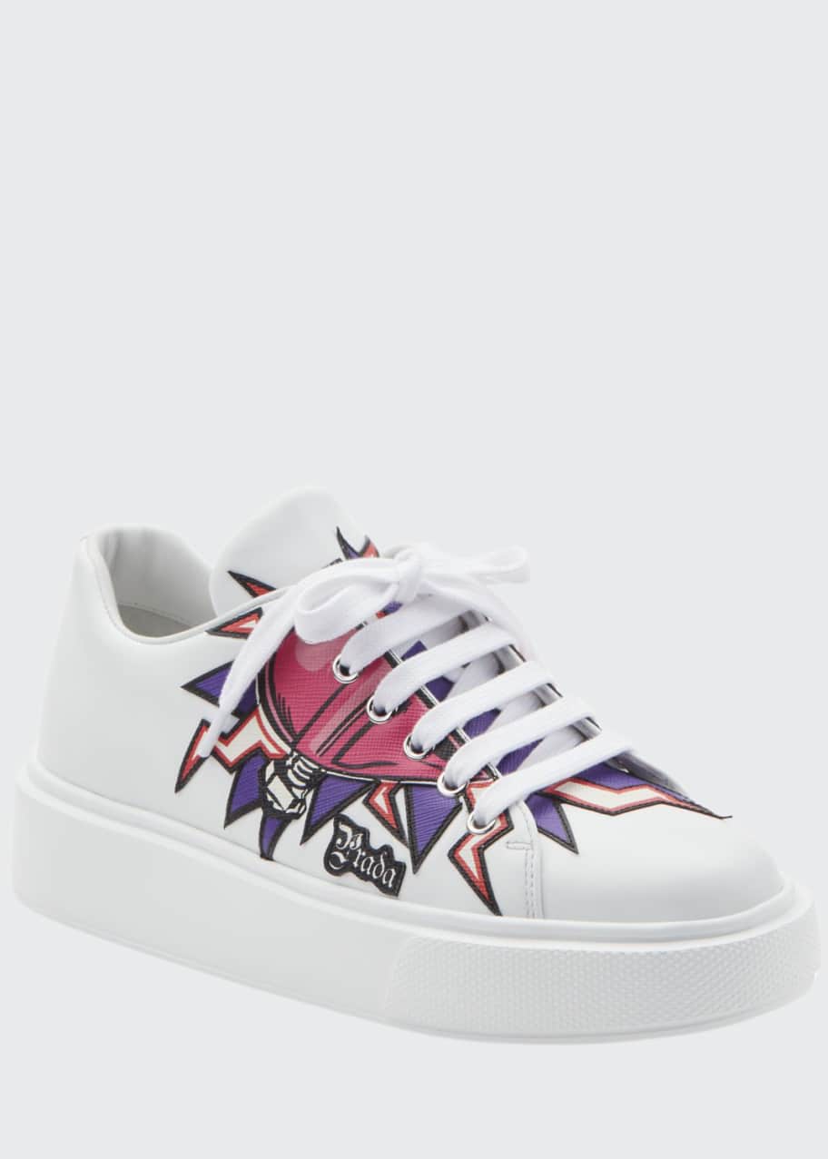 Prada heart sneakers sale