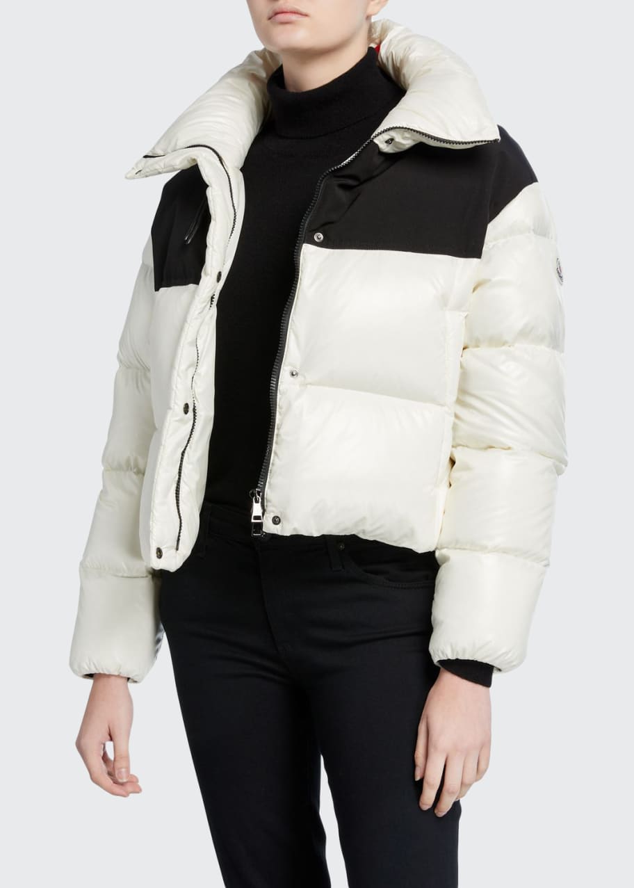 Moncler Nil Colorblock Puffer Coat Bergdorf Goodman