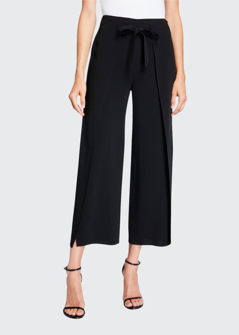 cinq a sept Renata Tie-Front Ankle Pants - Bergdorf Goodman