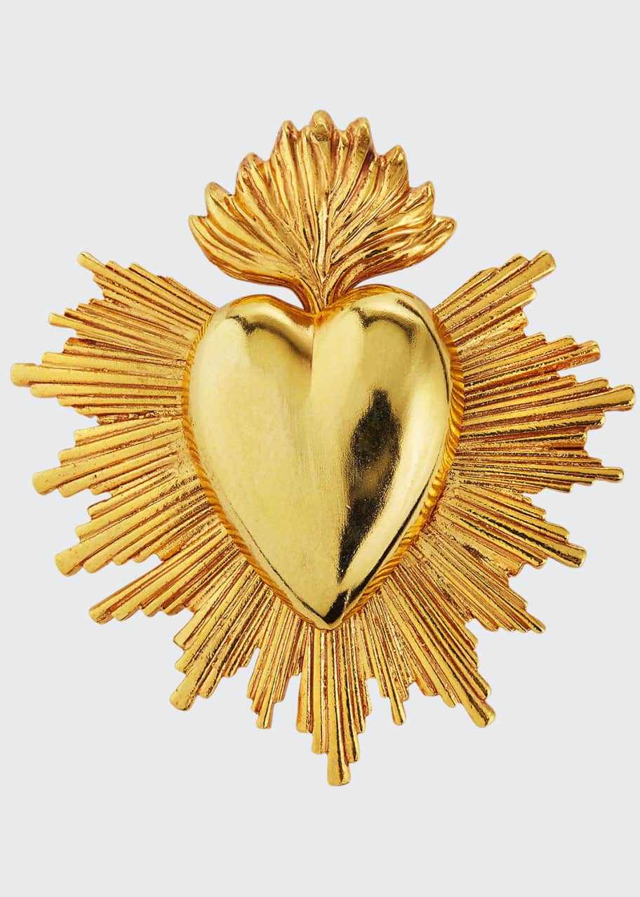 Sacred heart on sale brooch