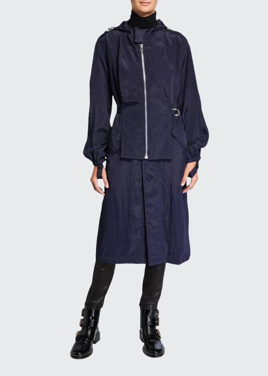 Helmut lang hooded parka best sale
