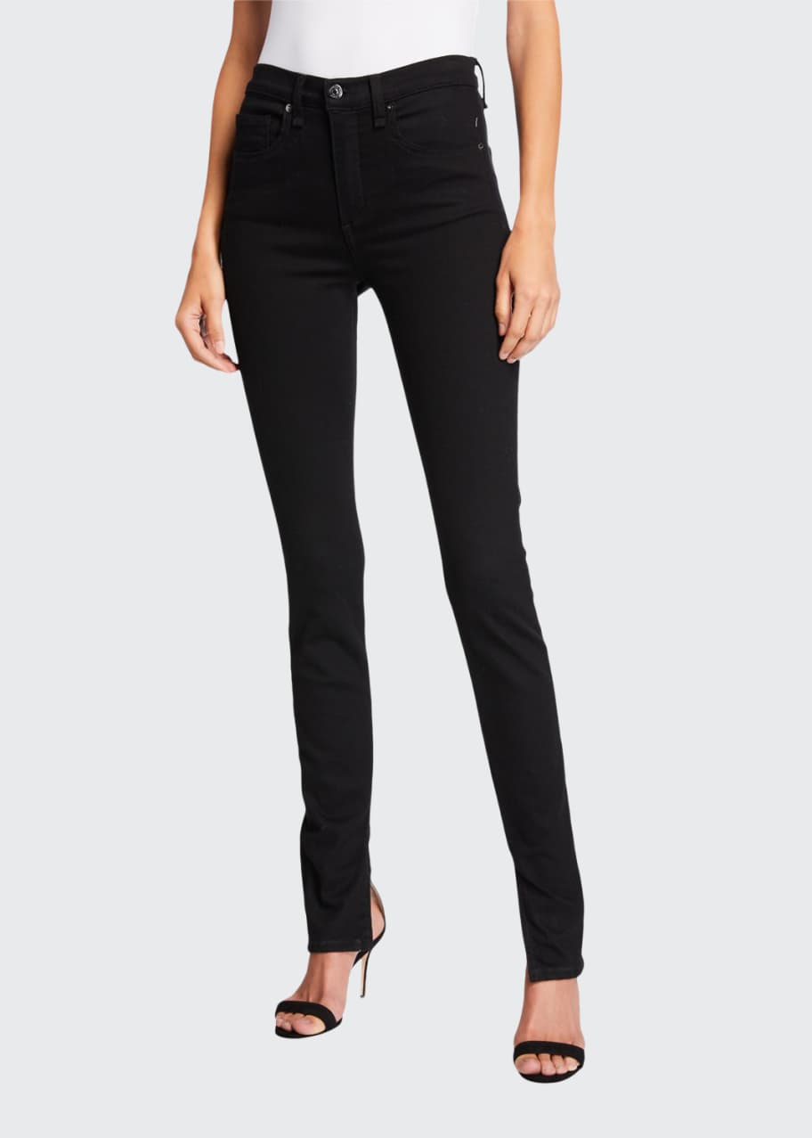 Kate High Rise Skinny Jeans with Splits