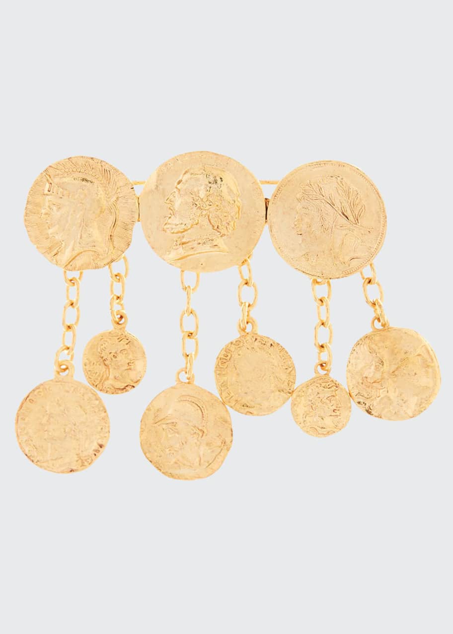 Oscar de la renta brooch on sale