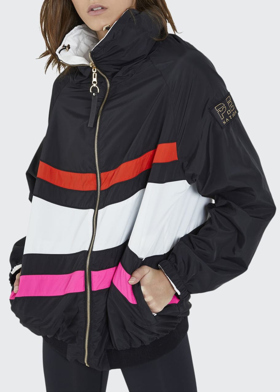 Black run reversible puffer 2025