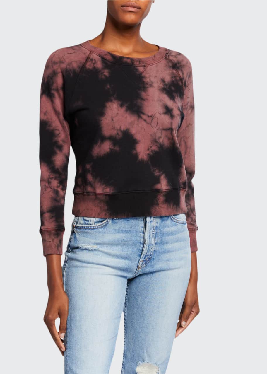 Mother denim tie dye sweatshirt Clearance