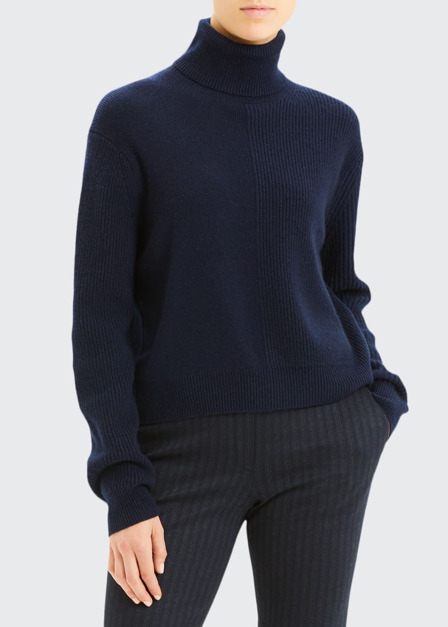 Theory cashmere shop turtleneck sweater
