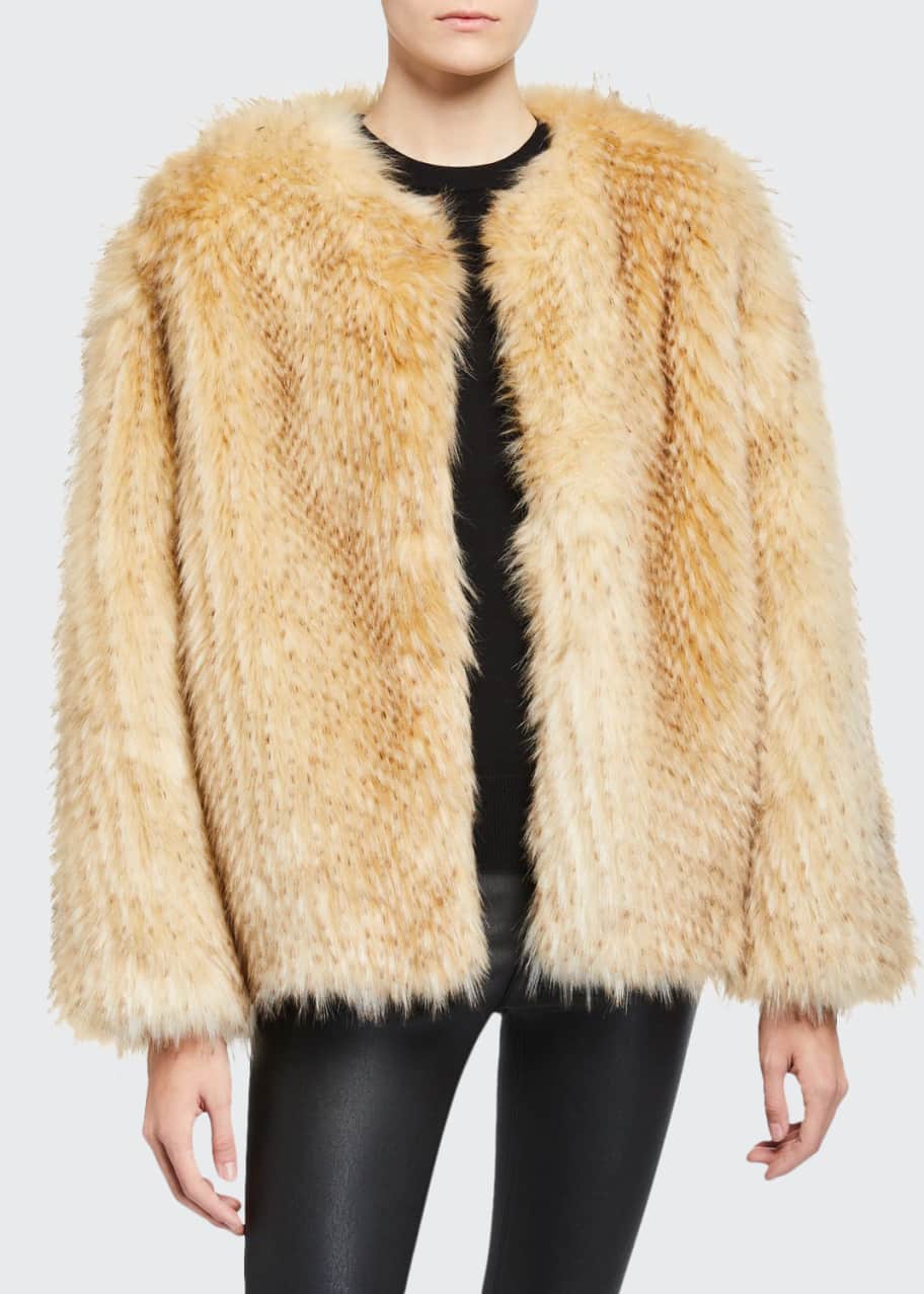 Iro Gaimy Faux Fur Coat Bergdorf Goodman