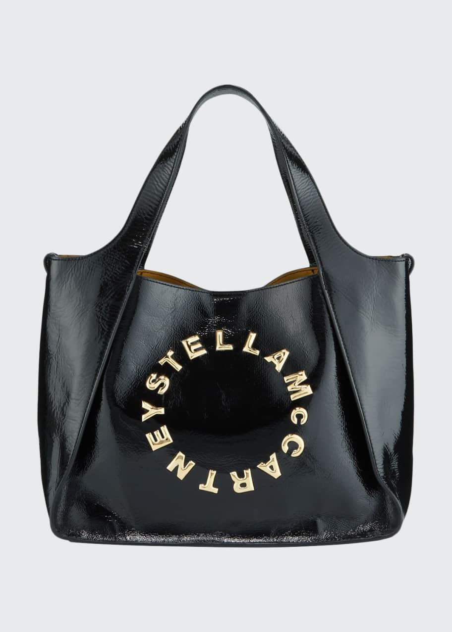 Image 1 of 1: Eco Alter Patent Logo Crossbody/Tote Bag