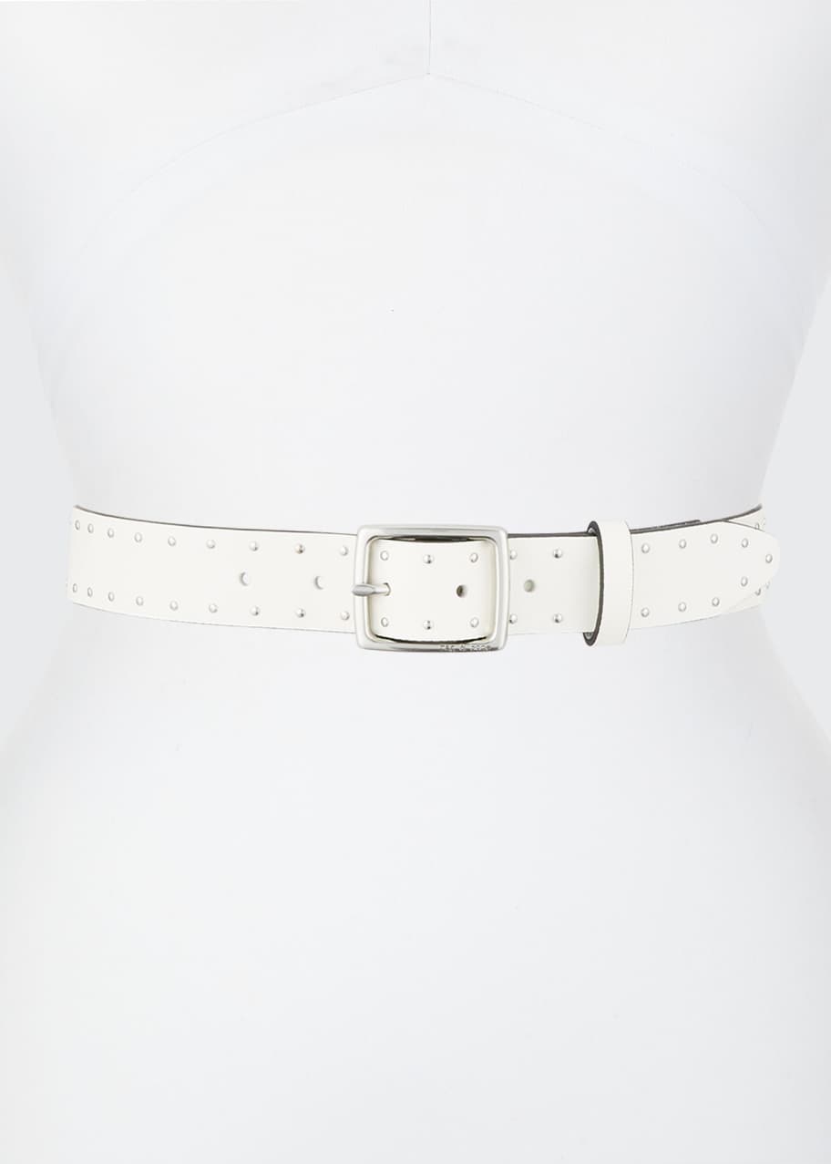 rag and bone studded belt