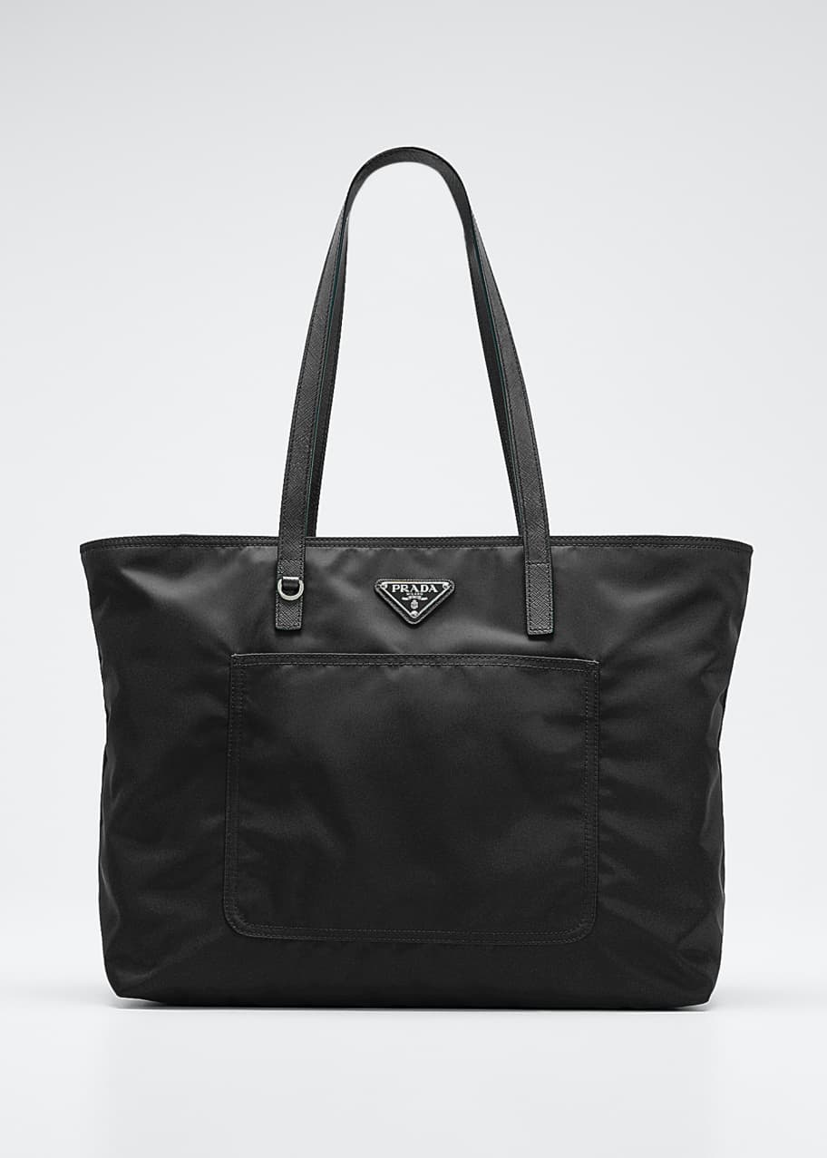 prada vela nylon bucket bag