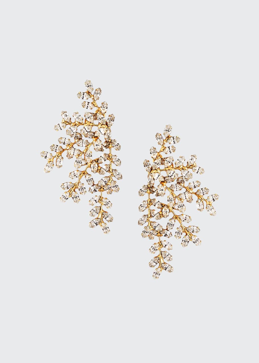 Image 1 of 1: Vinessa Multi-Crystal Earrings
