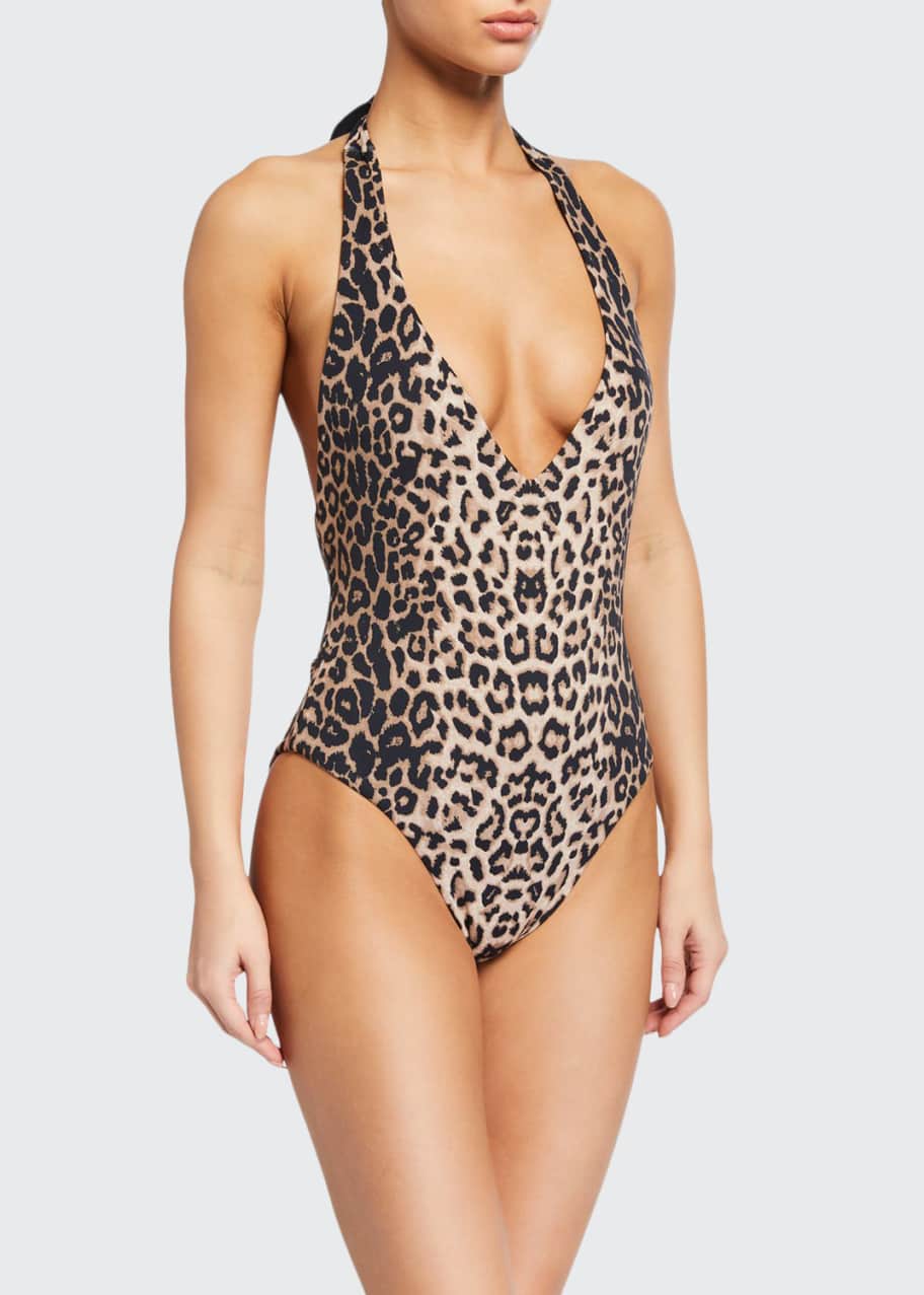 Veronica beard leopard swim Clearance
