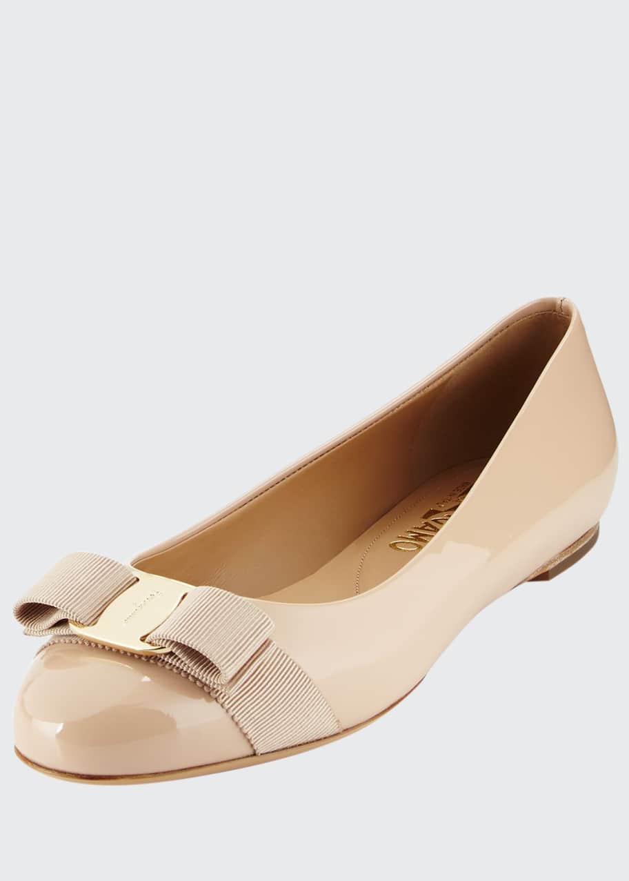 ferragamo varina new bisque