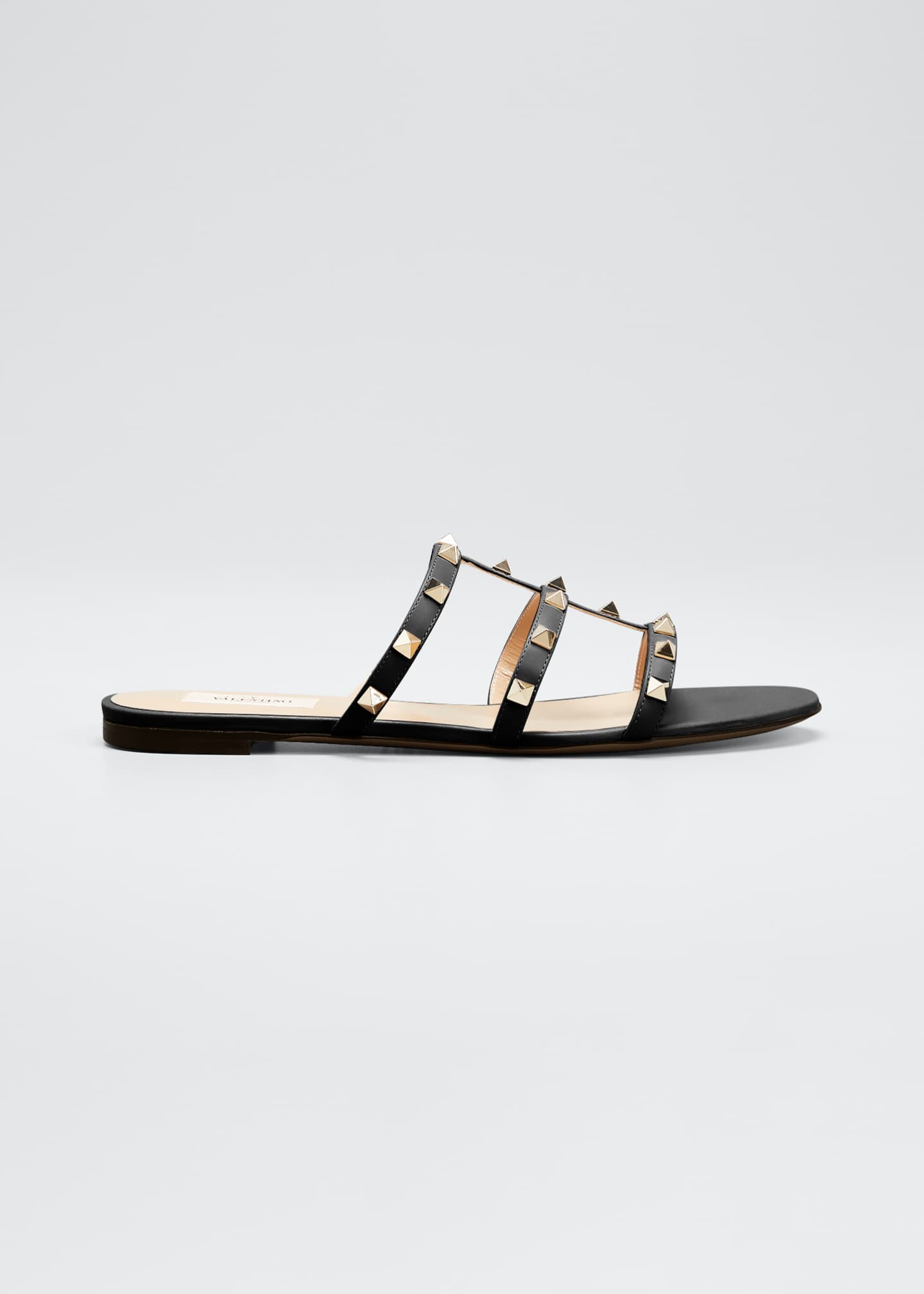 valentino flat slide sandal