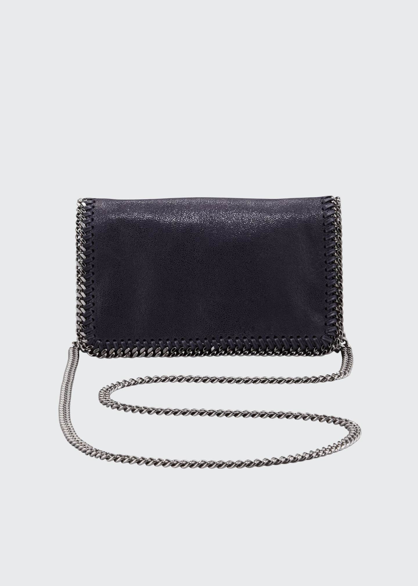 THE ROW Hunting 11 Leather Crossbody Bag, Navy