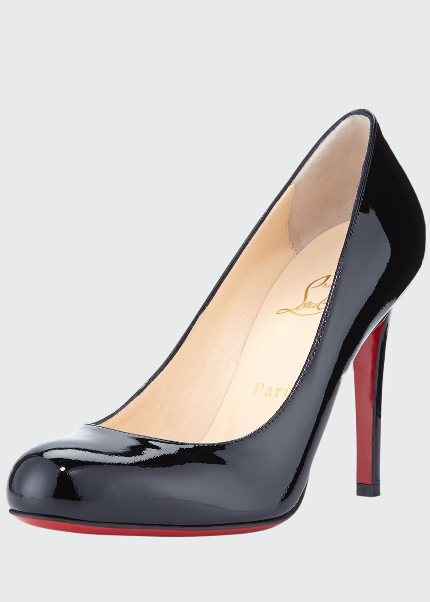 simple black pumps