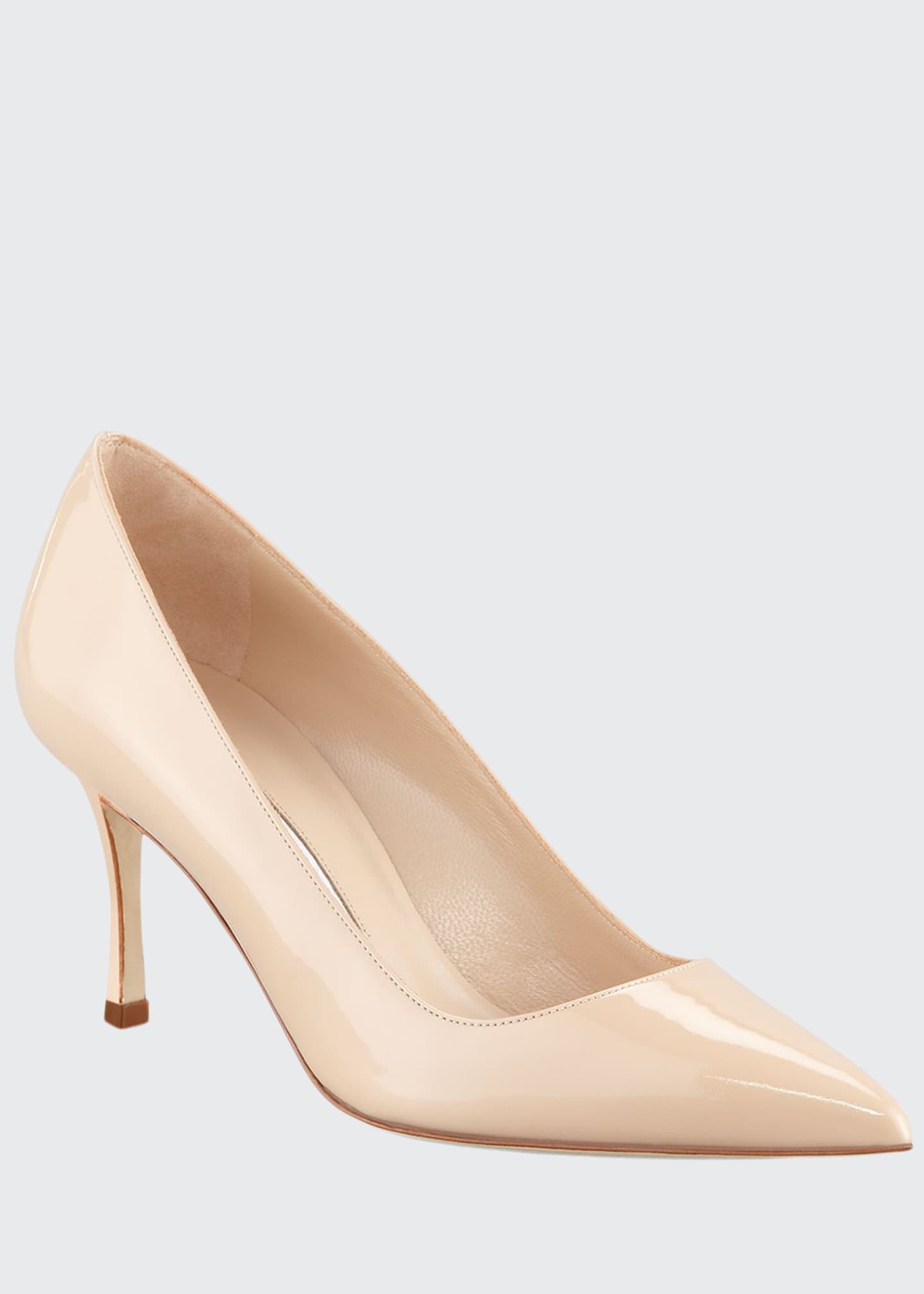 manolo blahnik bb pump white