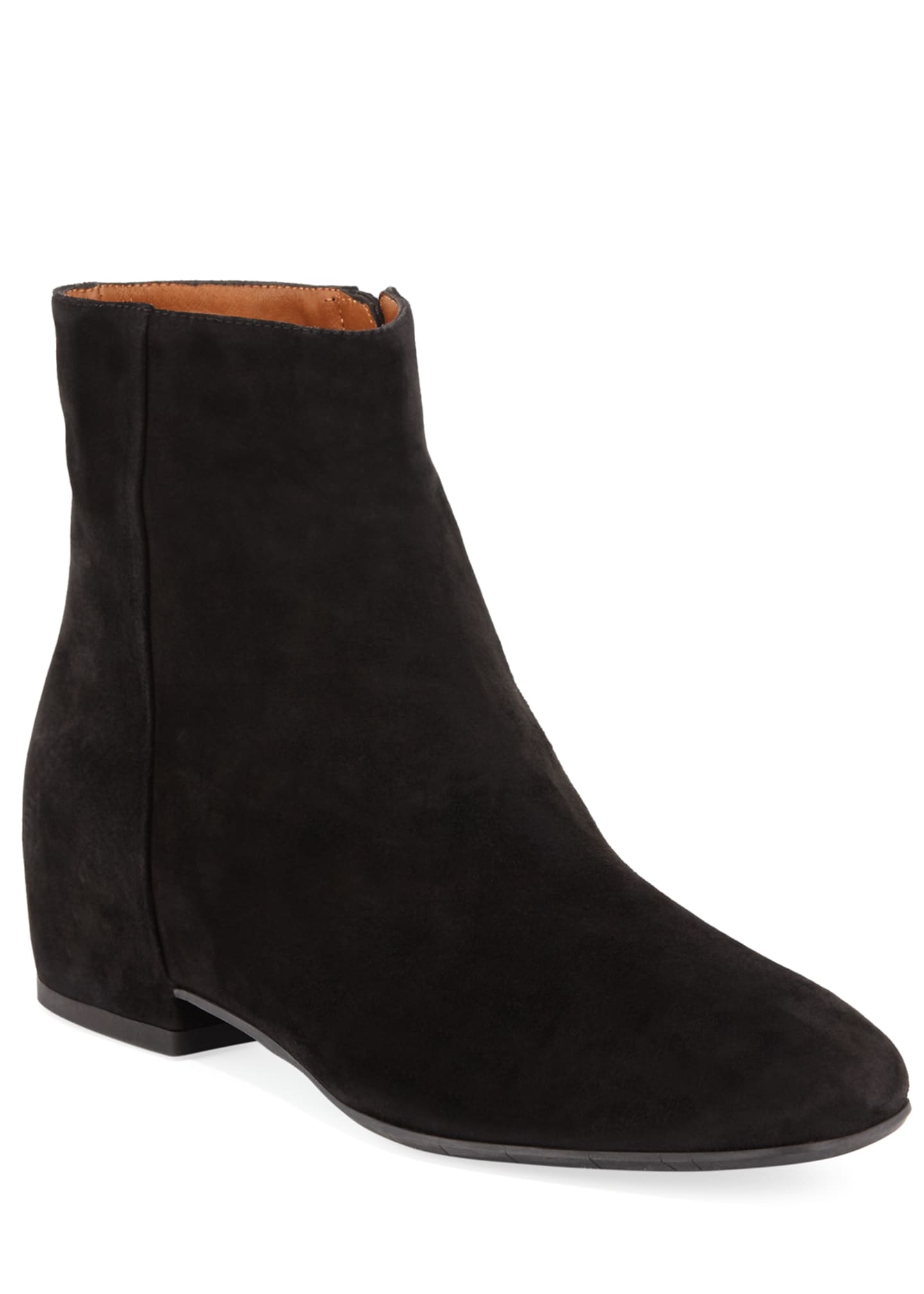 waterproof suede ankle boots