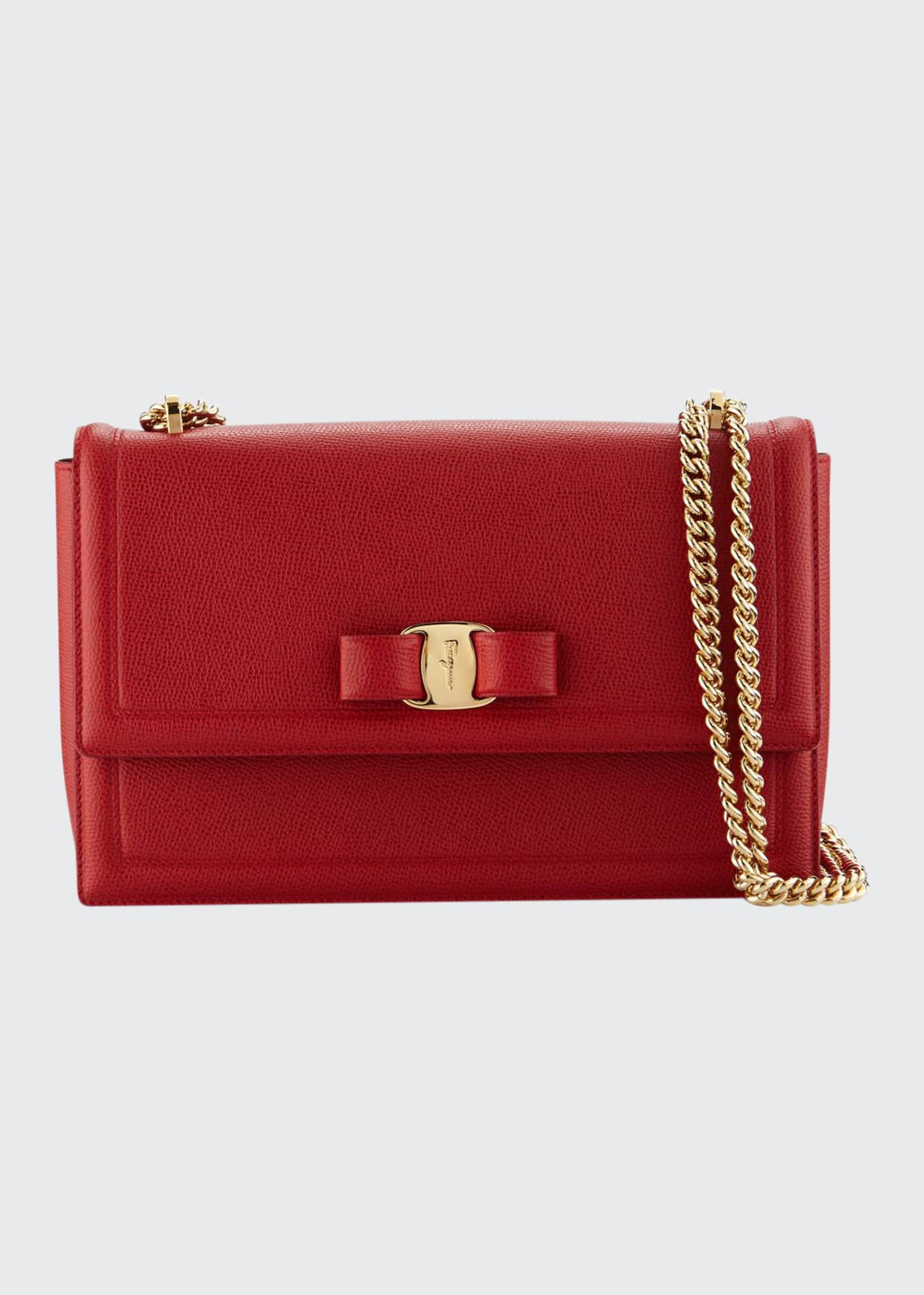 Salvatore Ferragamo Medium Ginny Shoulder Bag Bergdorf Goodman