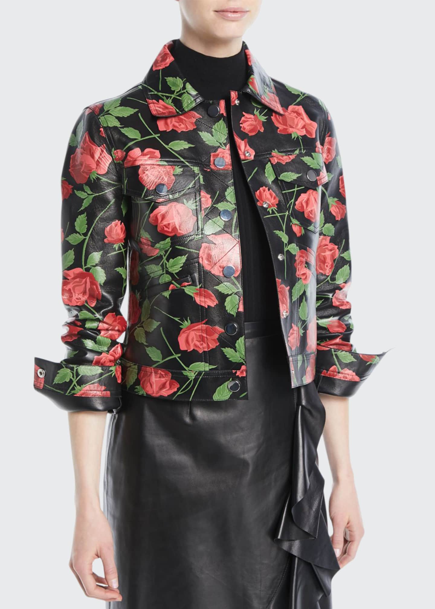 Michael kors lamb leather jacket deals