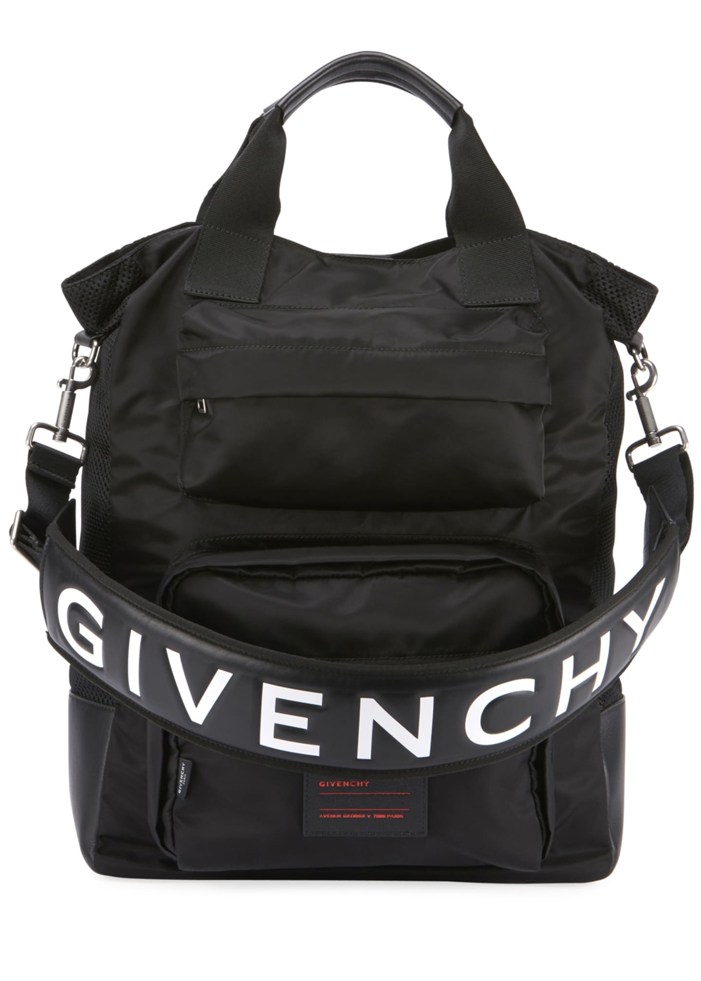 Givenchy Men's UT3 Nylon Tote Bag - Bergdorf Goodman