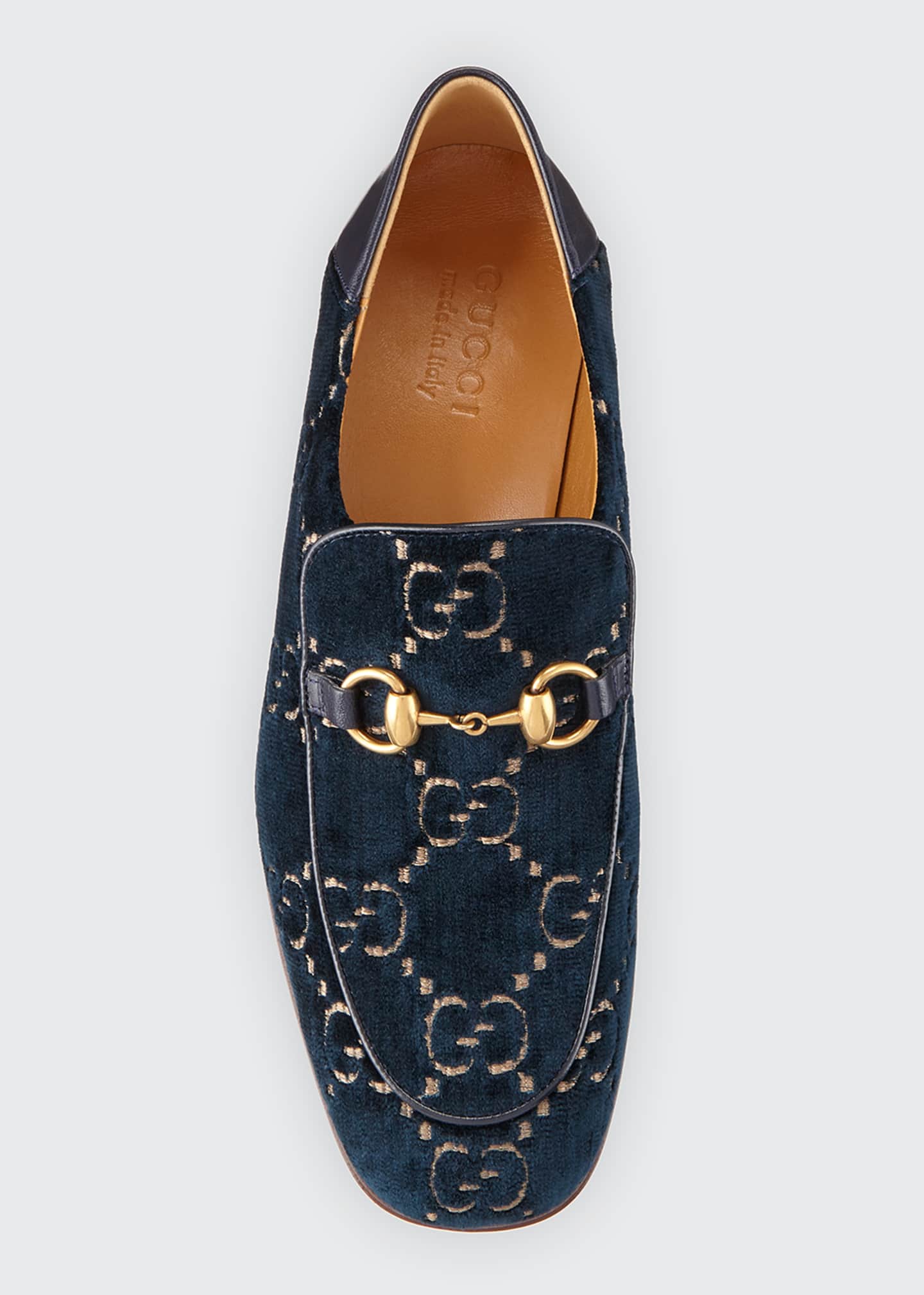 Gucci Leather Horsebit Loafer, Cocoa