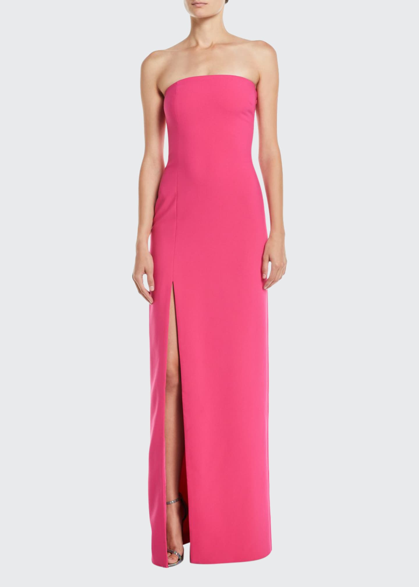 likely palmer strapless gown