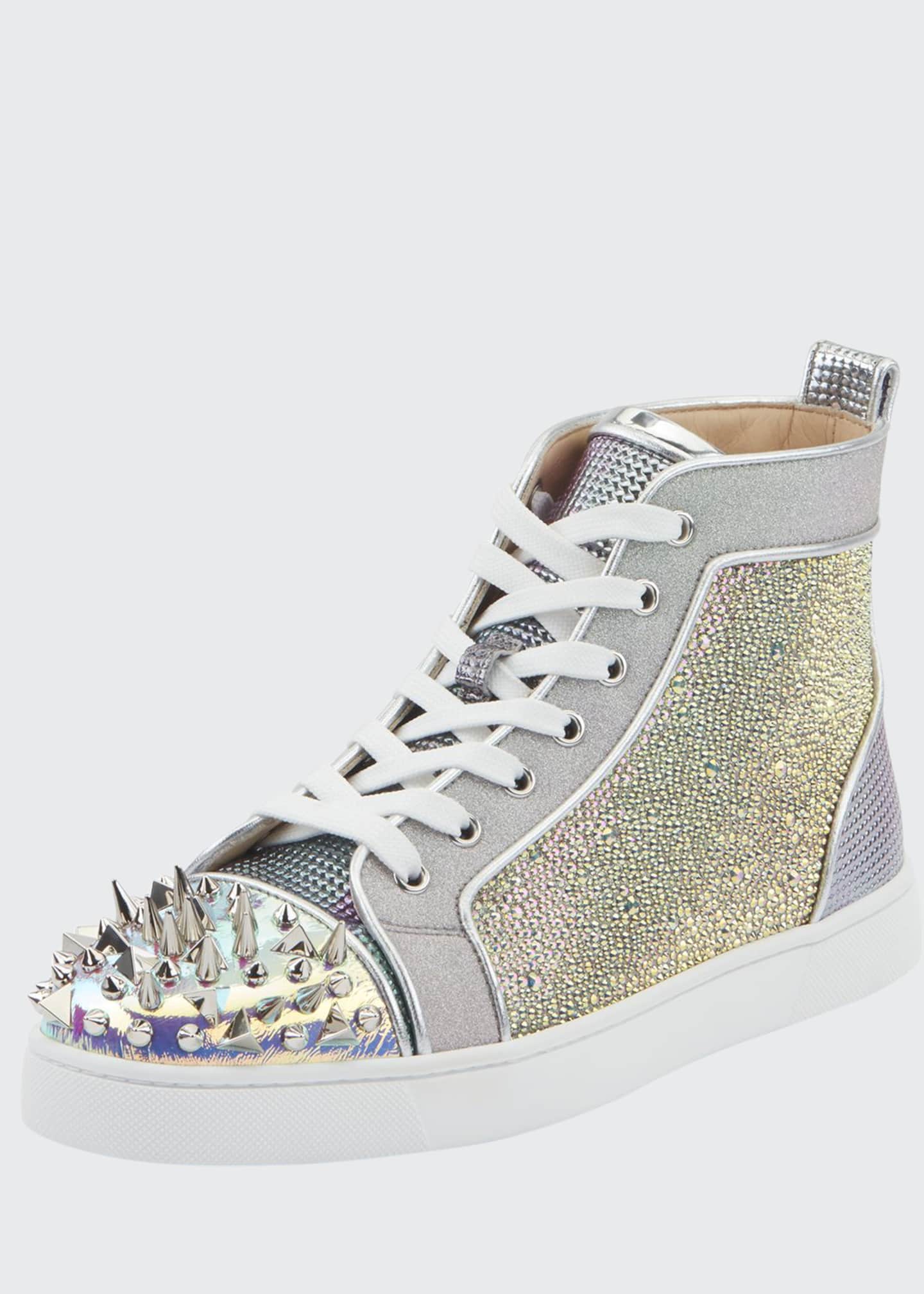 louboutin strass sneakers