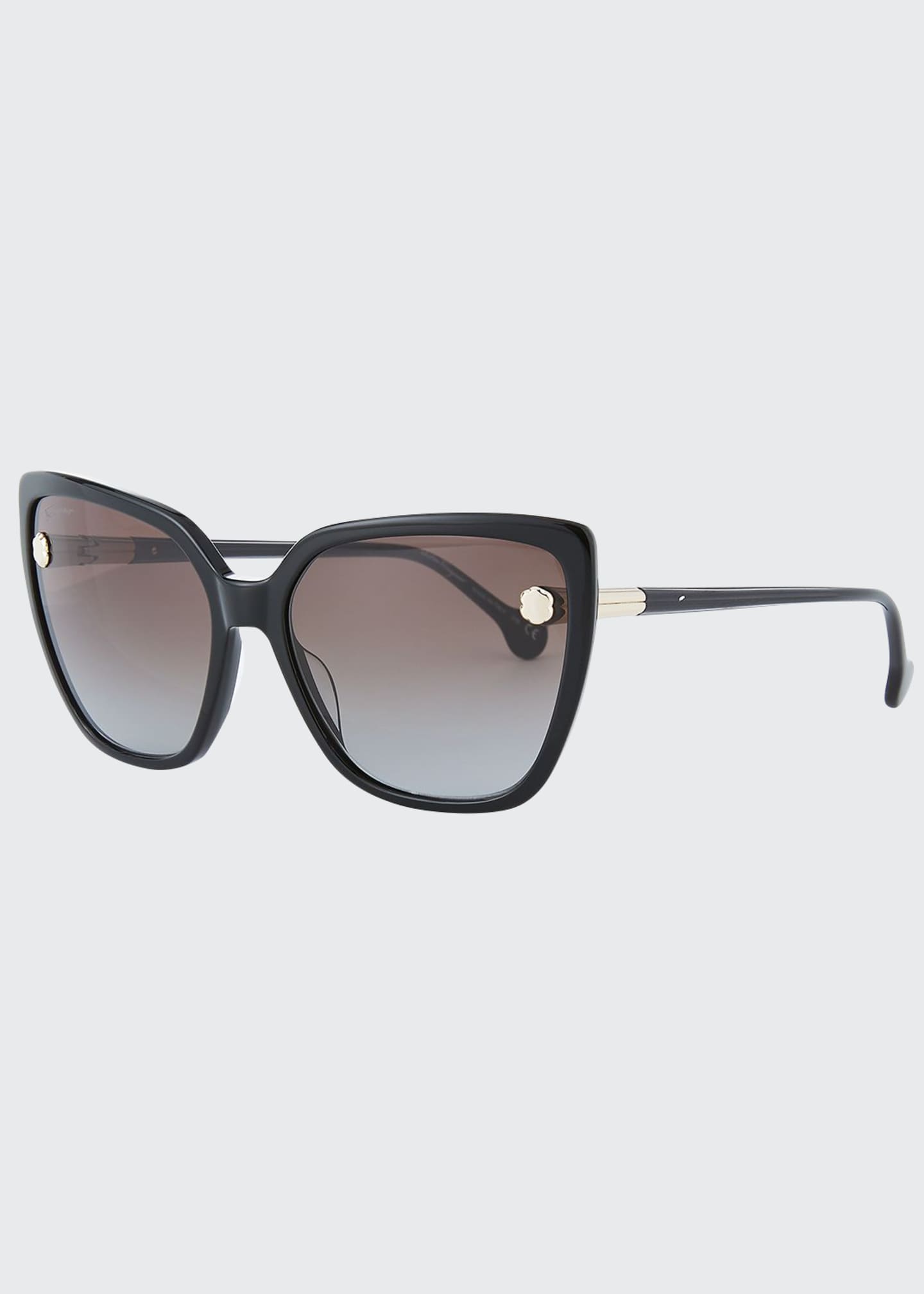 Salvatore Ferragamo Fiore Cat Eye Acetate Sunglasses Bergdorf Goodman 