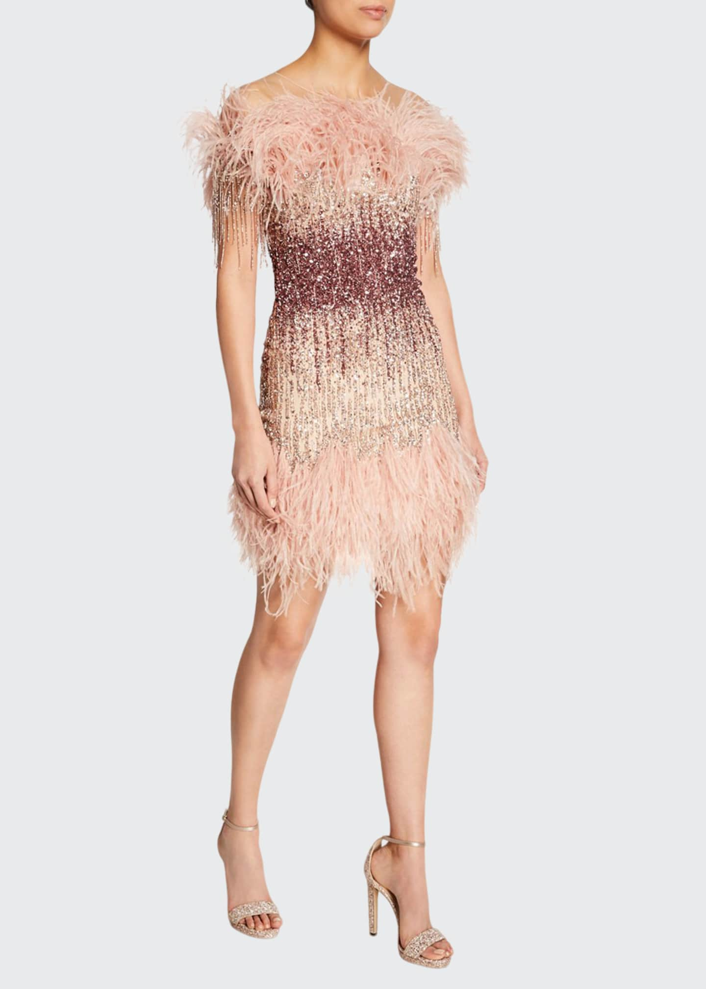 ostrich feather clothing