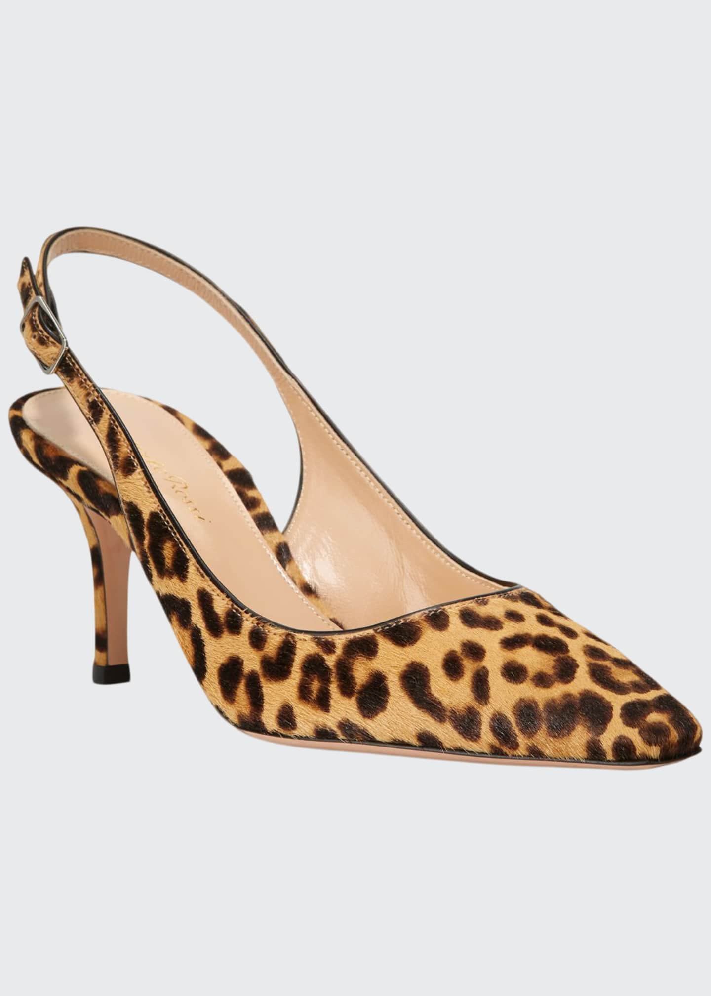 leopard print slingback heels