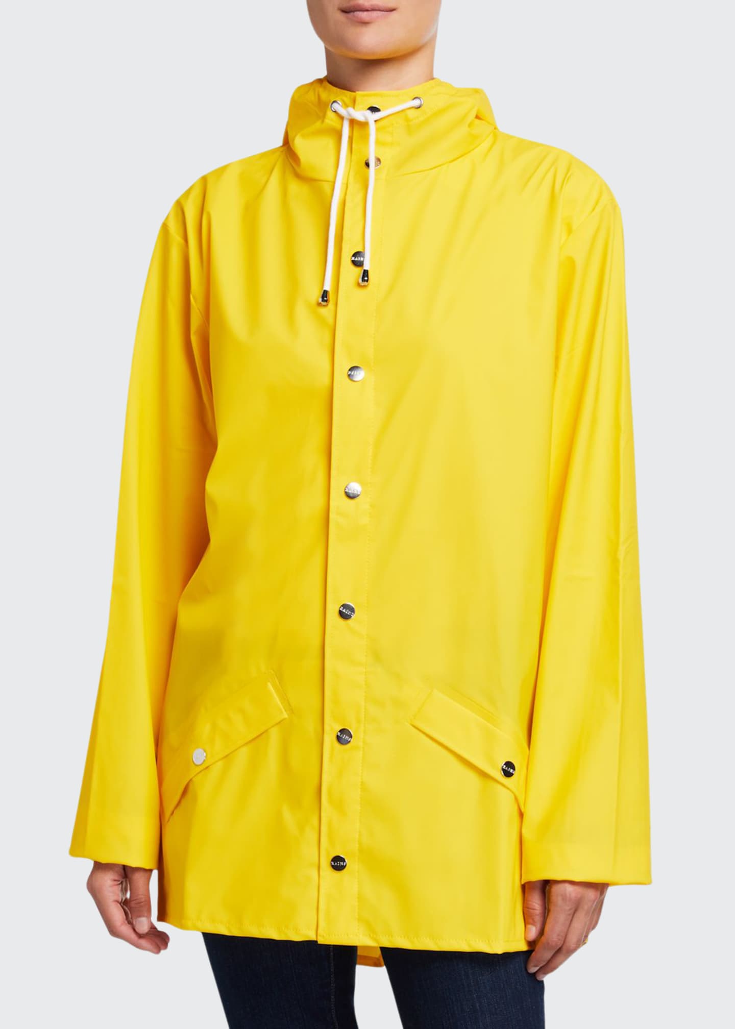 Rains Hooded Fishtail Raincoat - Bergdorf Goodman
