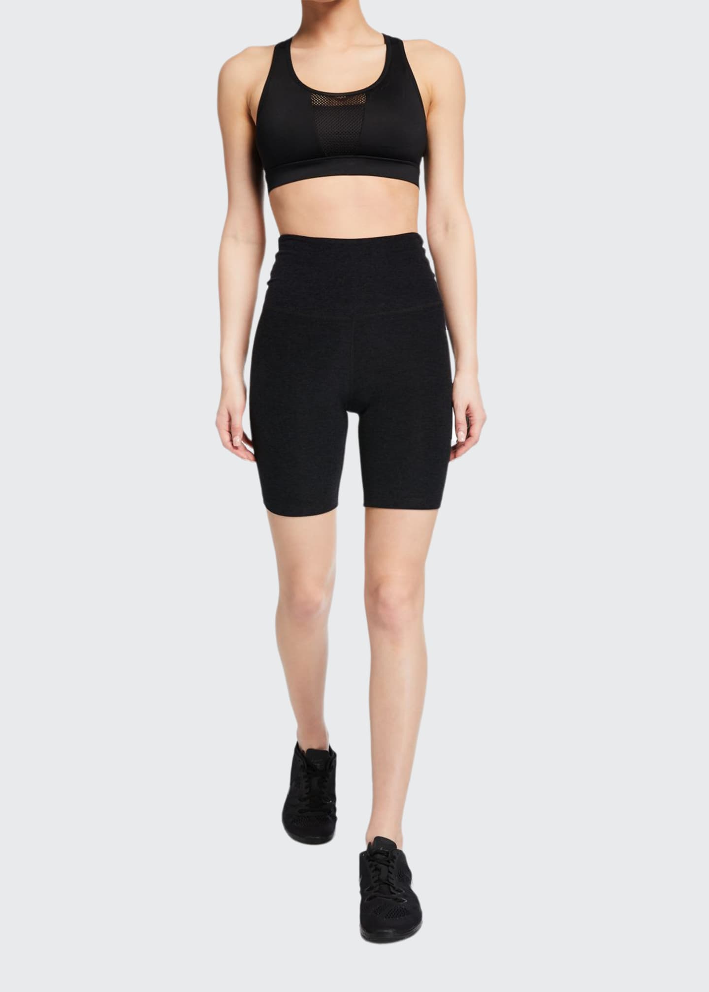 high waist biker short