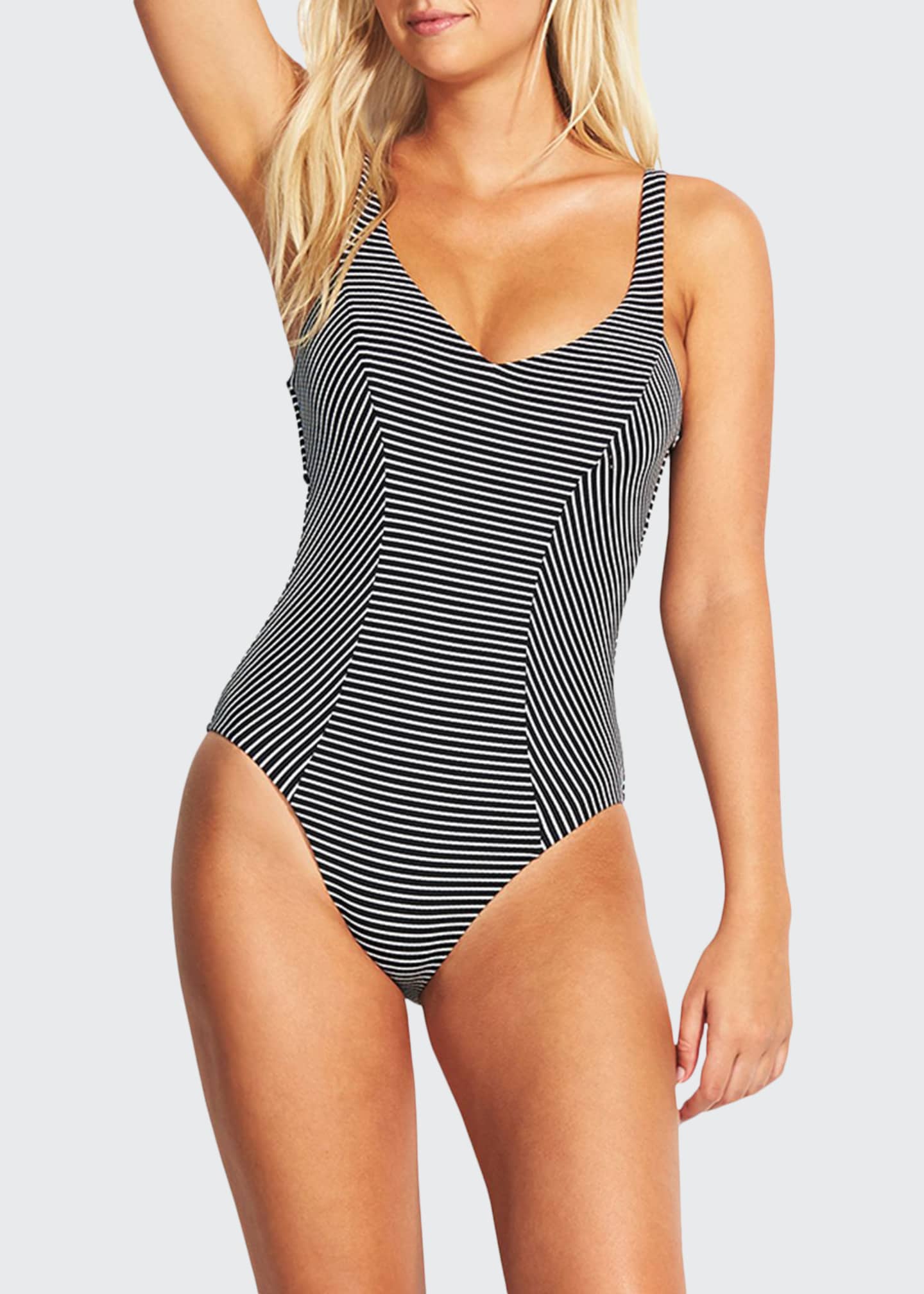 Jets Swimwear Australia Disposition Underwire One Piece Swimsuit