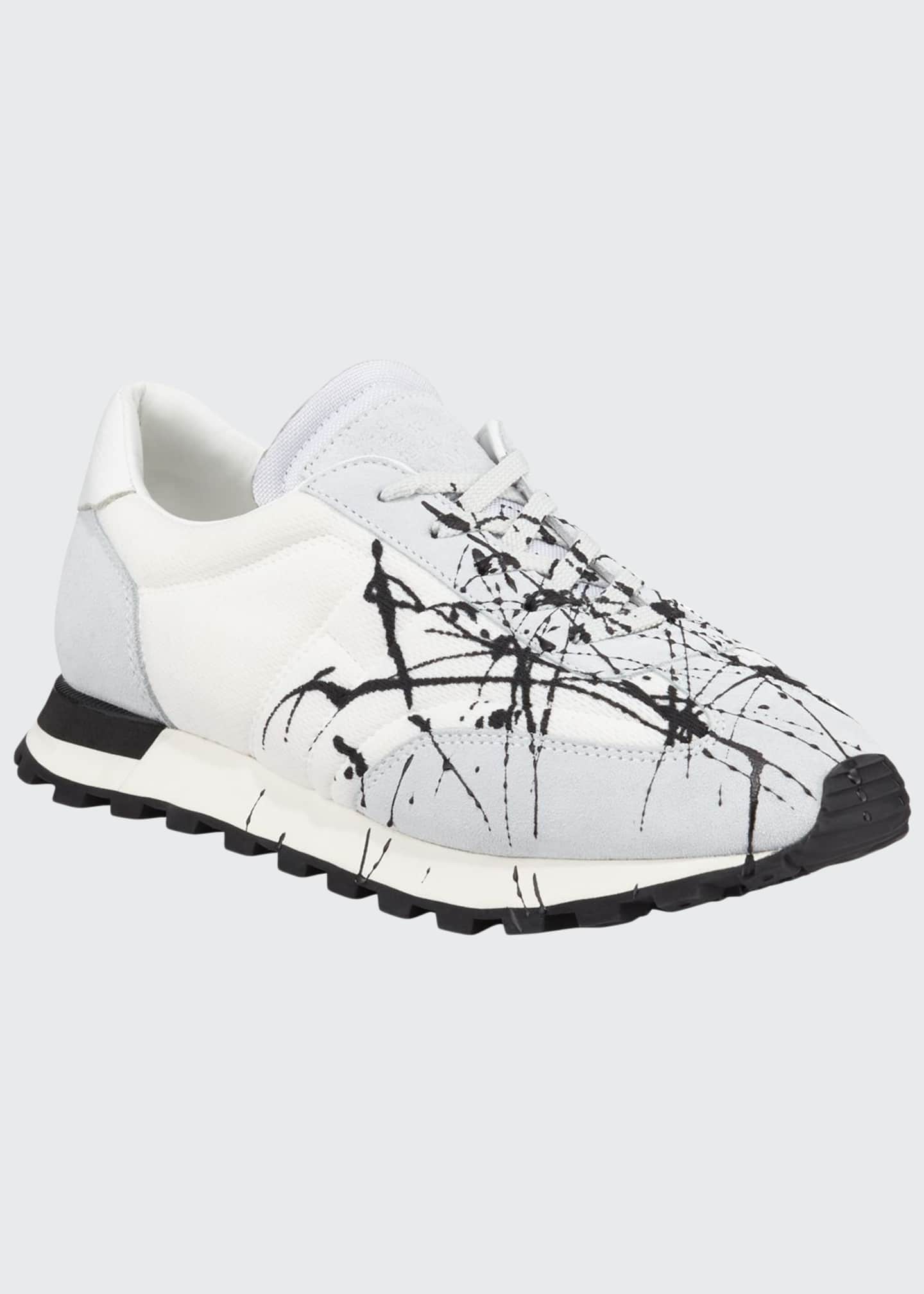 maison margiela paint runner