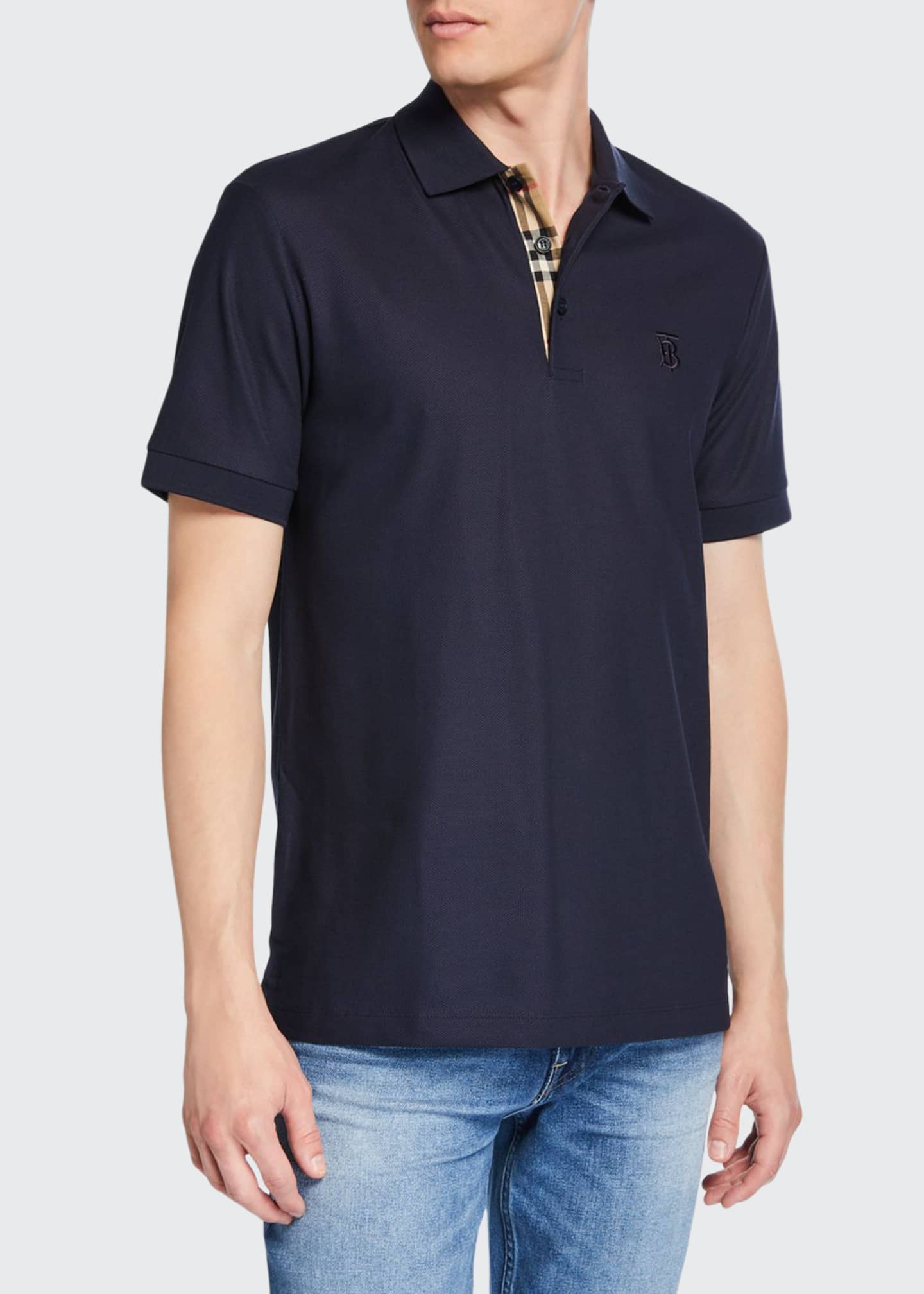 burberry mens polo