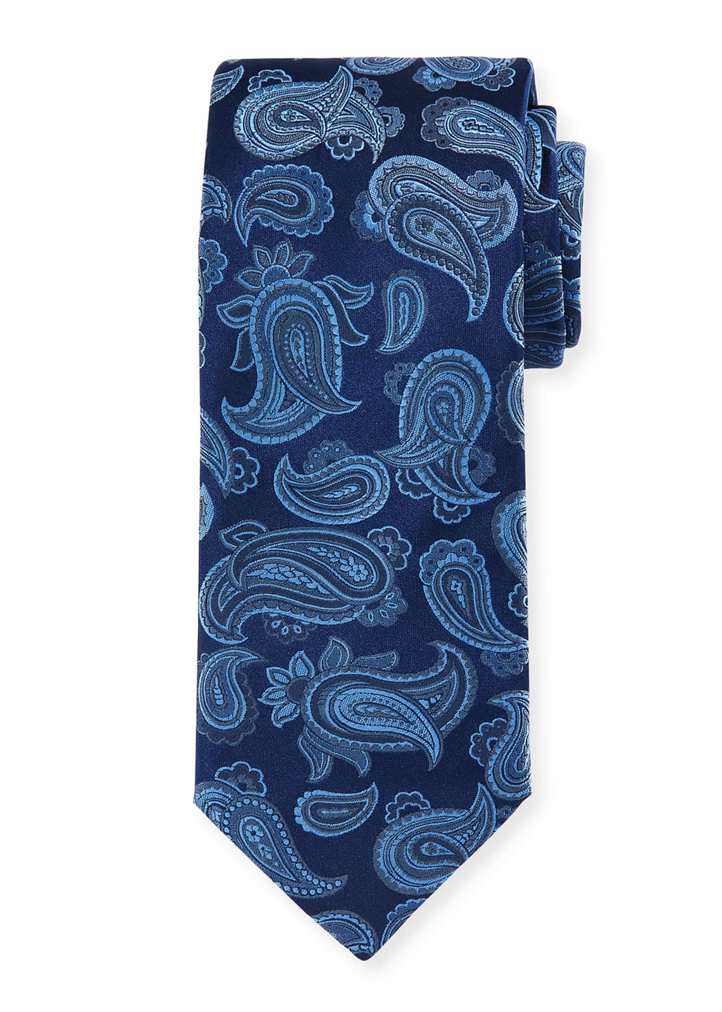 Brioni Men's Paisley Silk Tie - Bergdorf Goodman