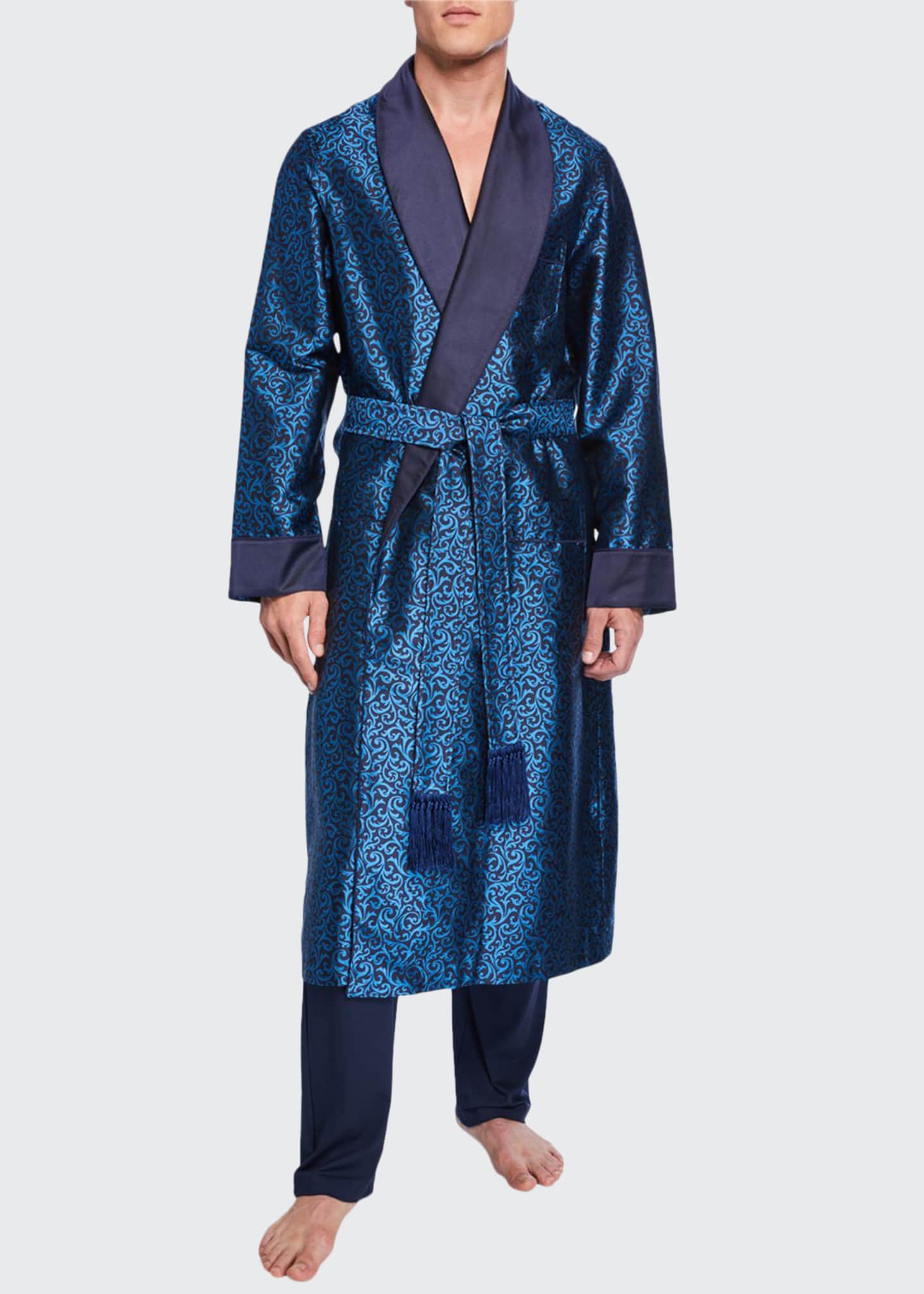 derek rose silk robe