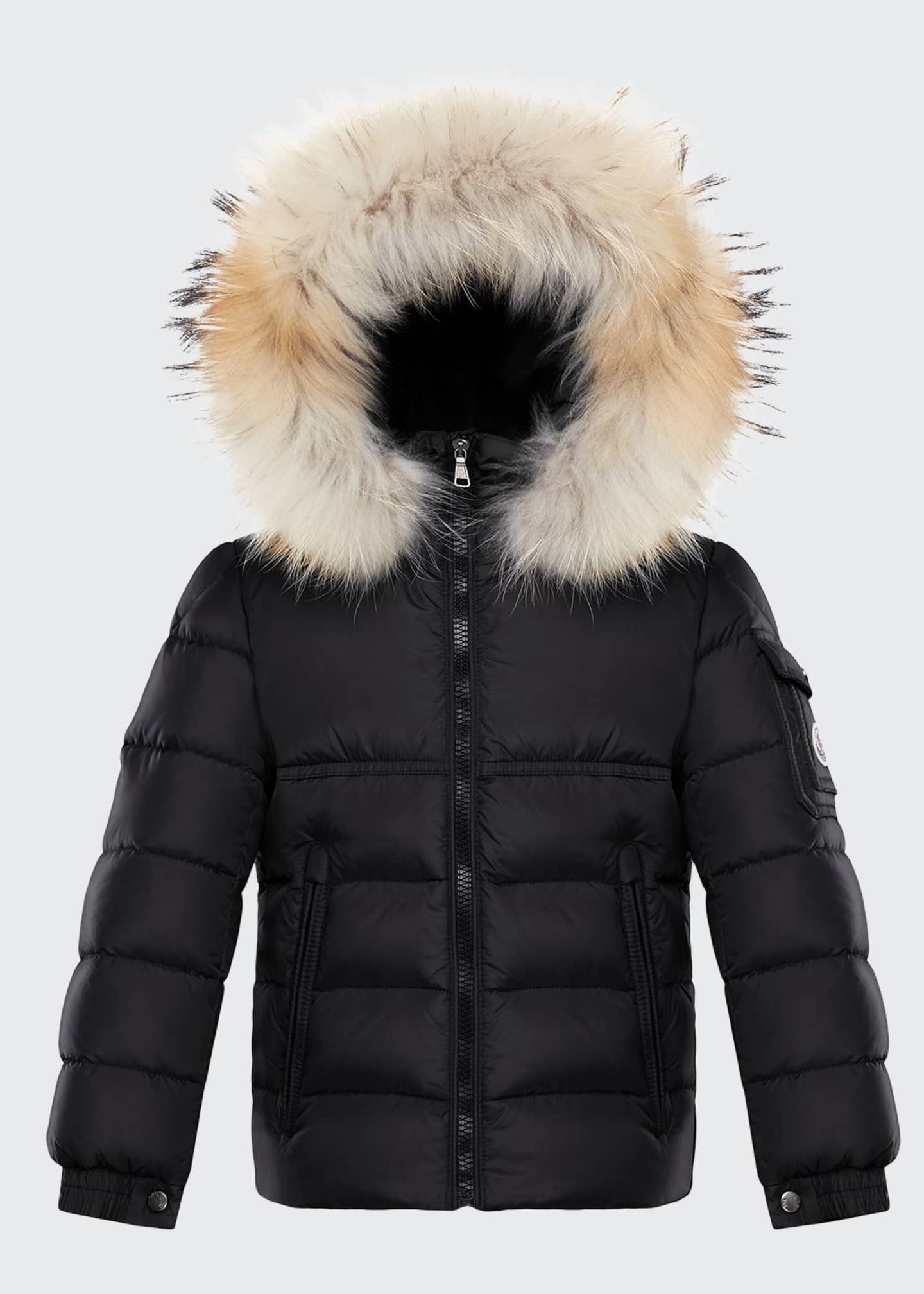 fur hood jacket boys